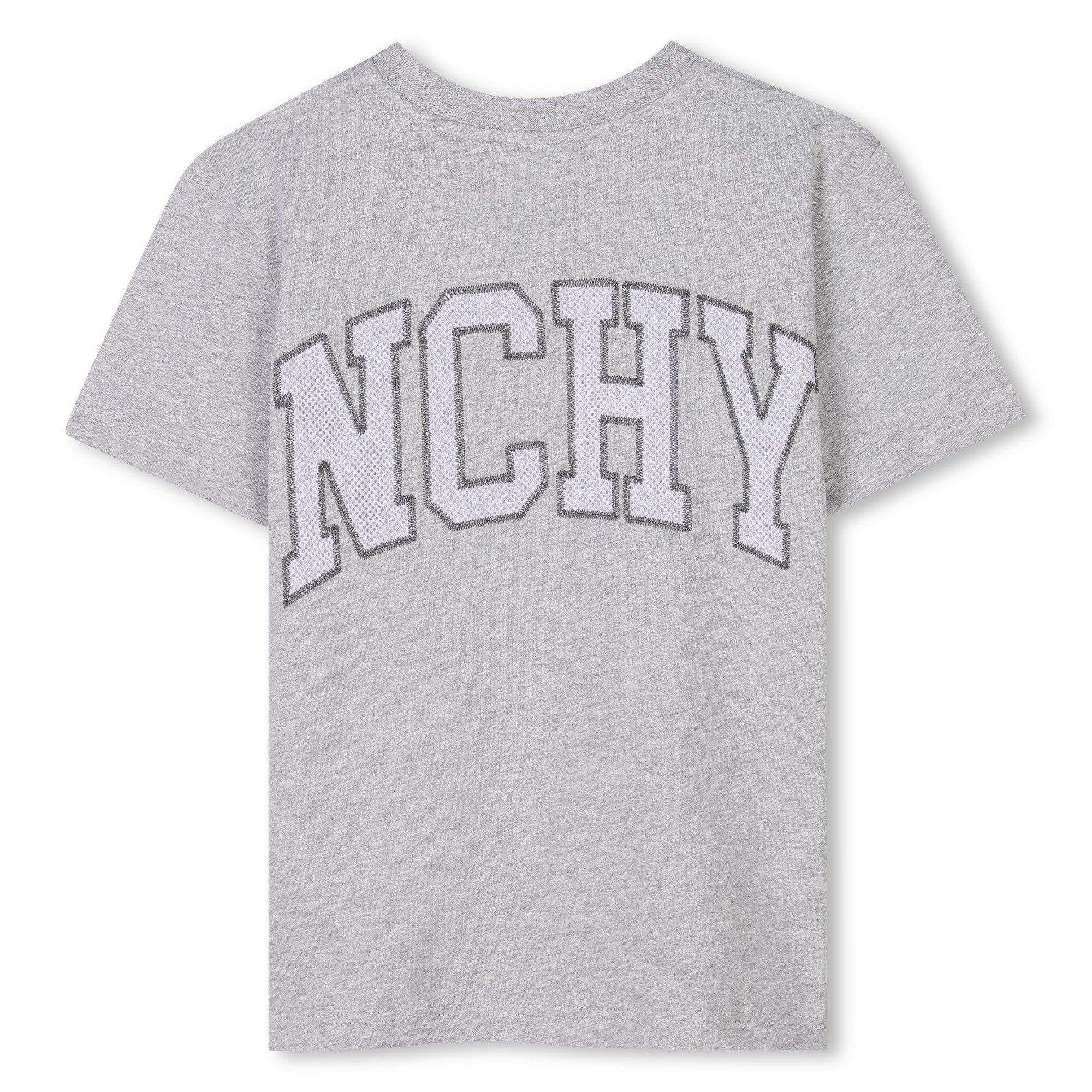 Grey A01 - GIVENCHY - Logo T-Shirt Juniors - 2