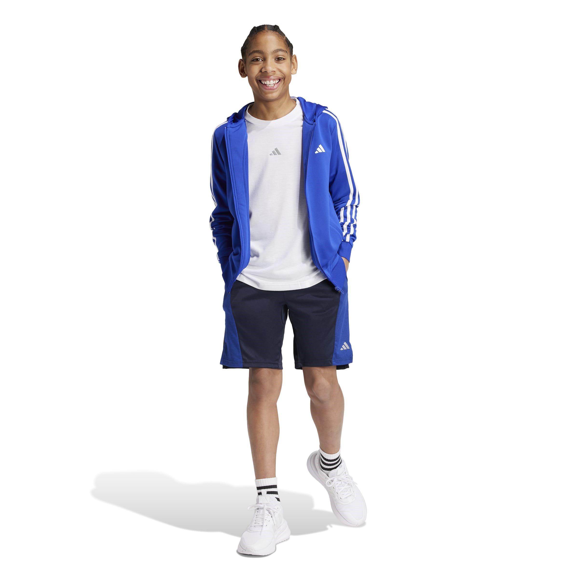 Weiß/Silber - adidas - Training AEROREADY T-Shirt Kids - 3