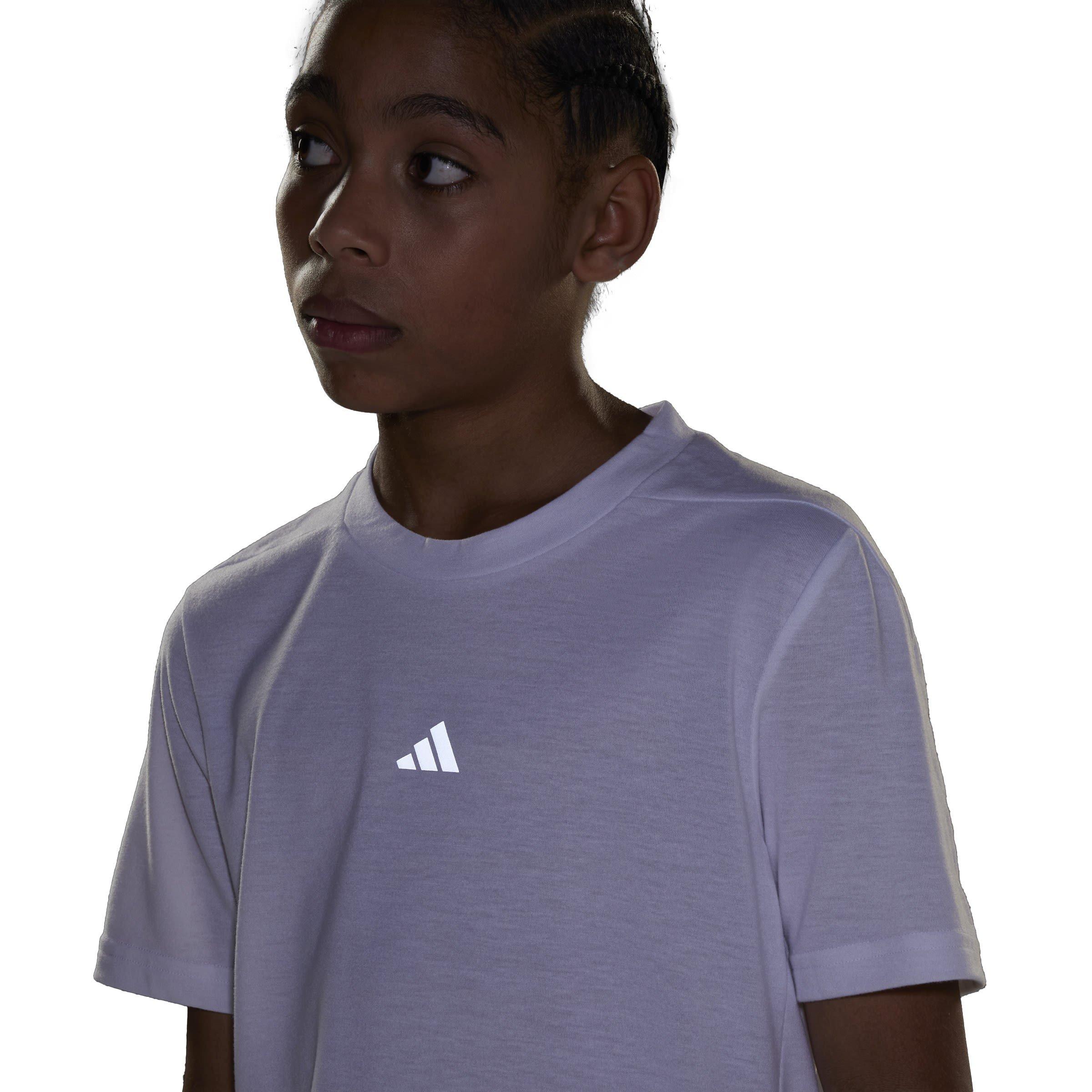 Weiß/Silber - adidas - Training AEROREADY T-Shirt Kids - 9