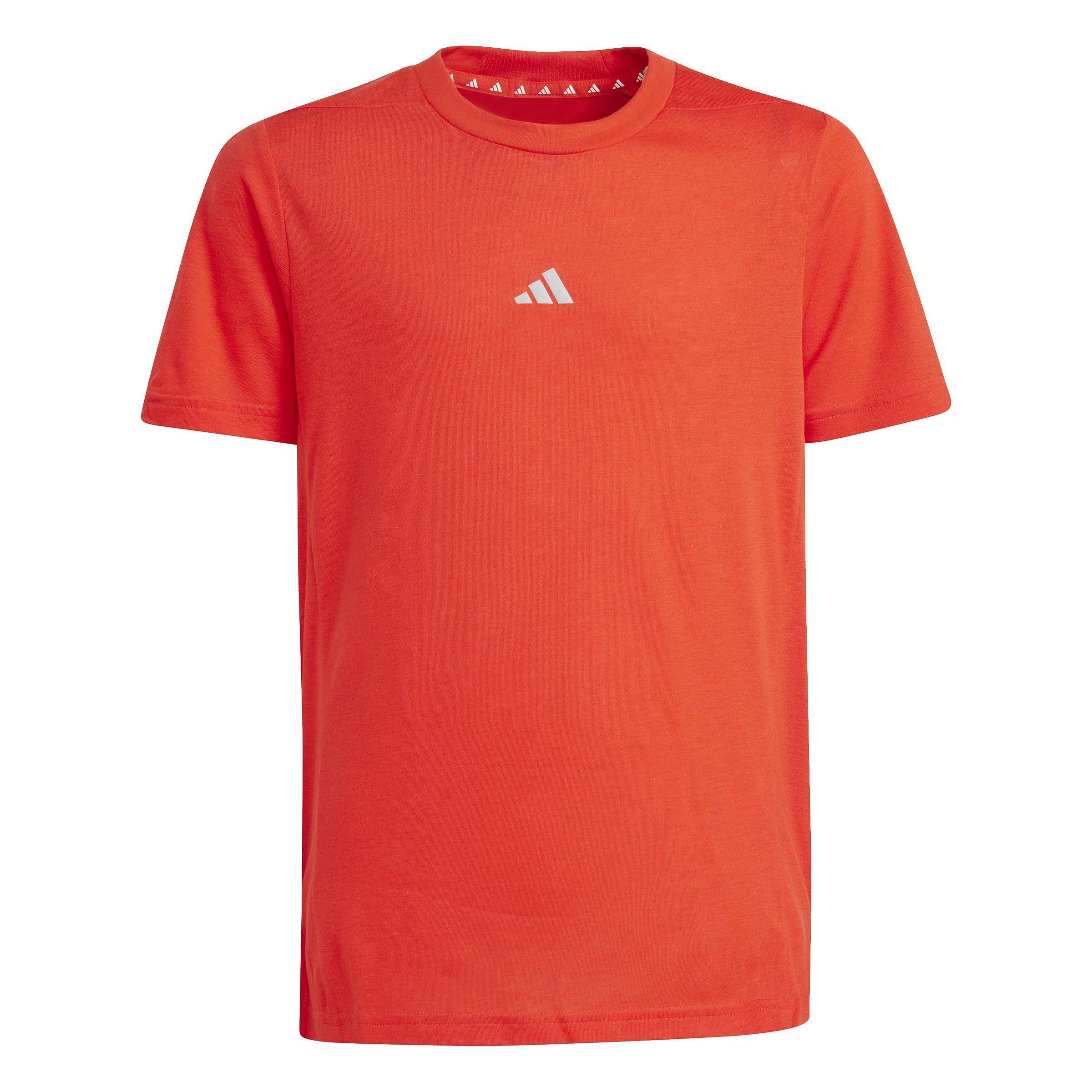 Adidas t shirt rood sale