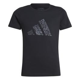 adidas Training Graphic T-Shirt Juniors