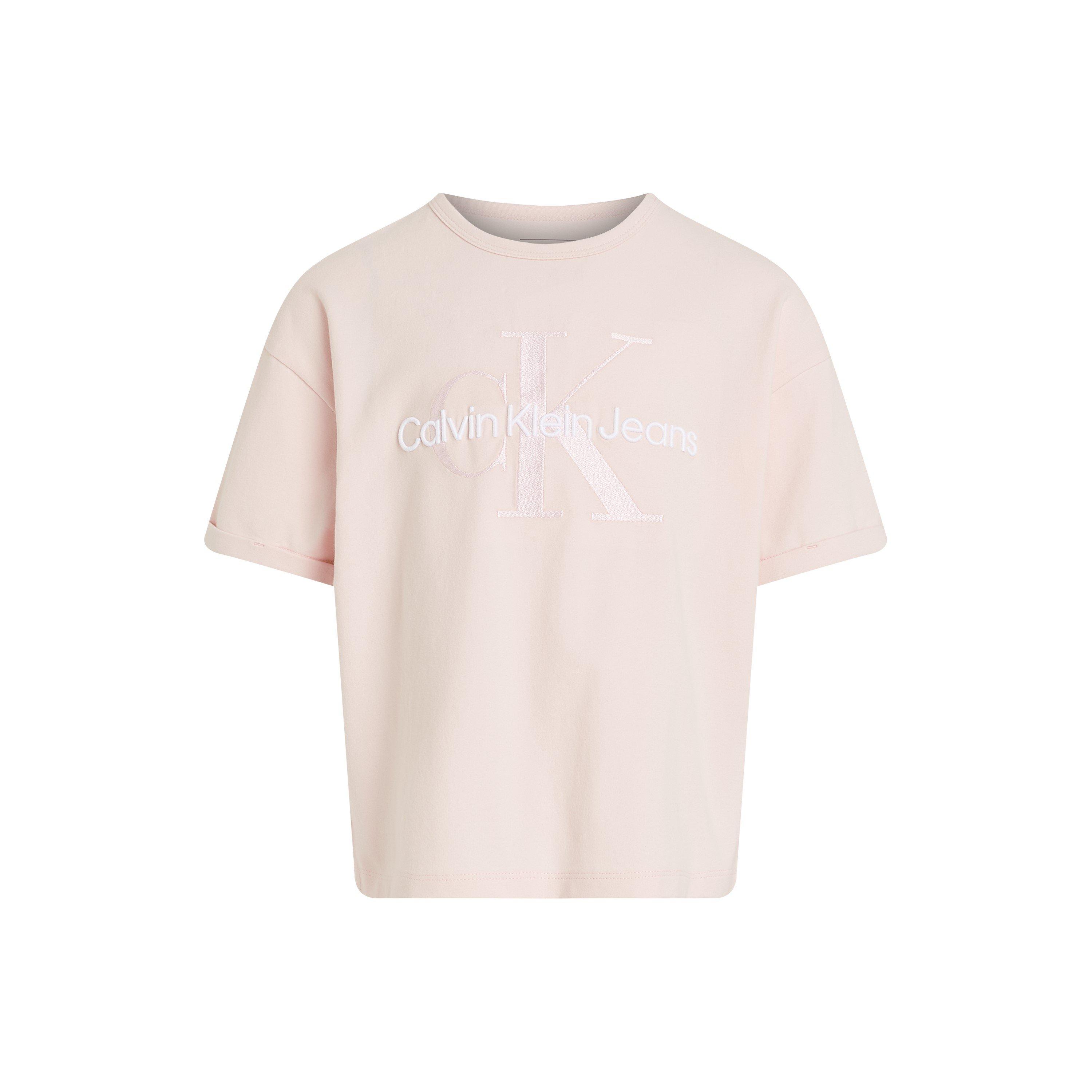 Peony TGE - Calvin Klein Jeans - Kids' Seasonal Monologo Short Sleeve T-Shirt - 4