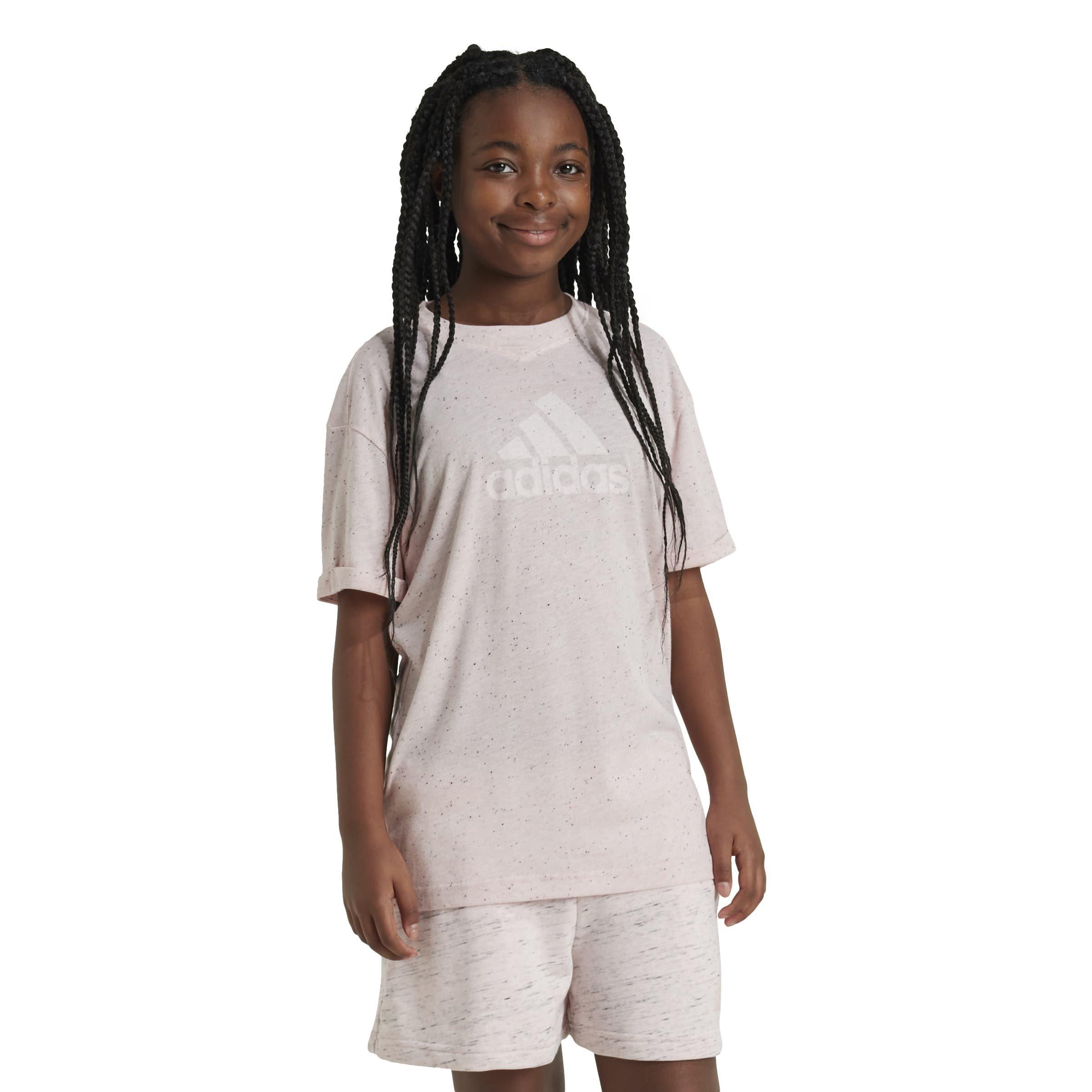 Rosa Sabbia/Bianco - adidas - Future Icons Winners T-Shirt Juniors - 2
