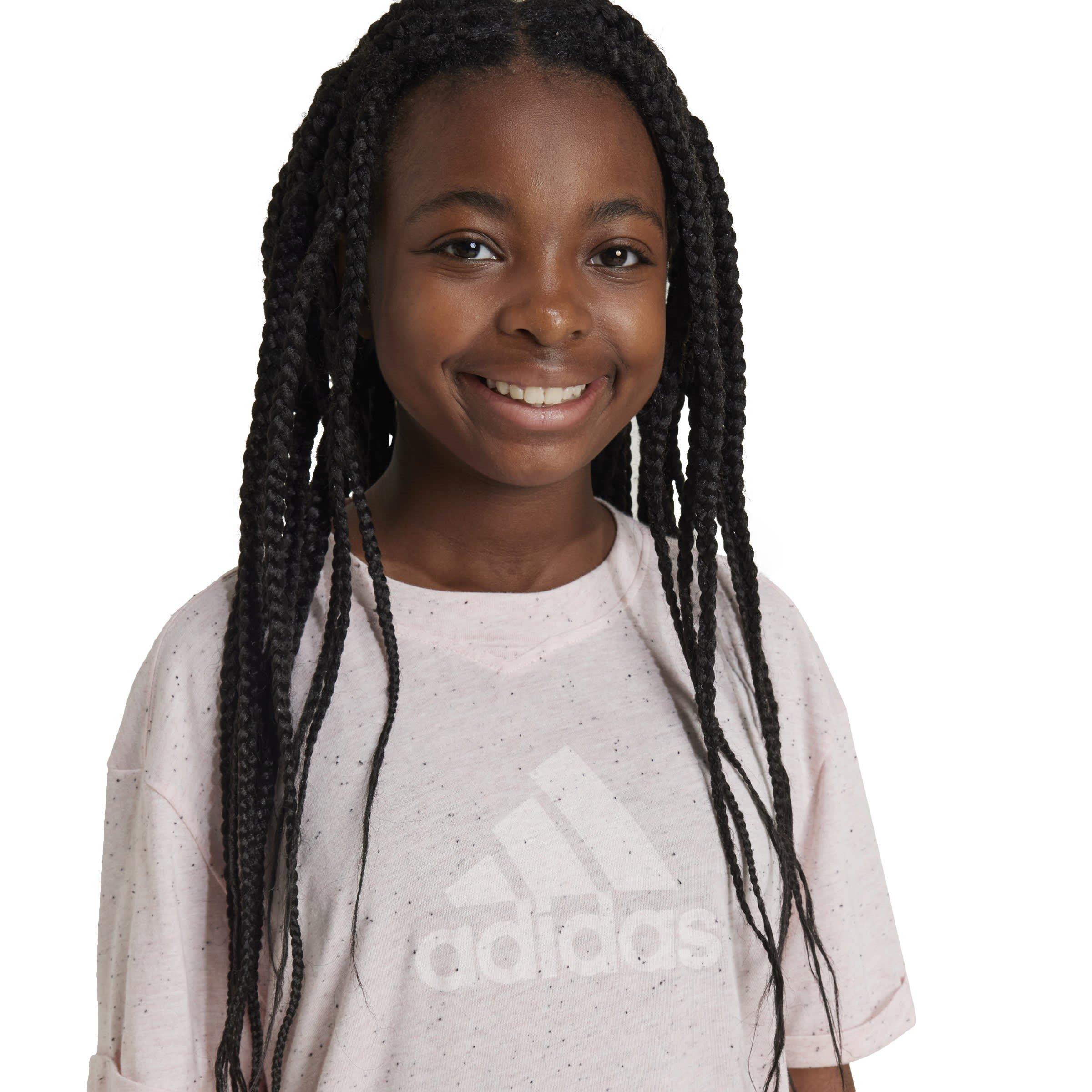 Rosa Sabbia/Bianco - adidas - Future Icons Winners T-Shirt Juniors - 6