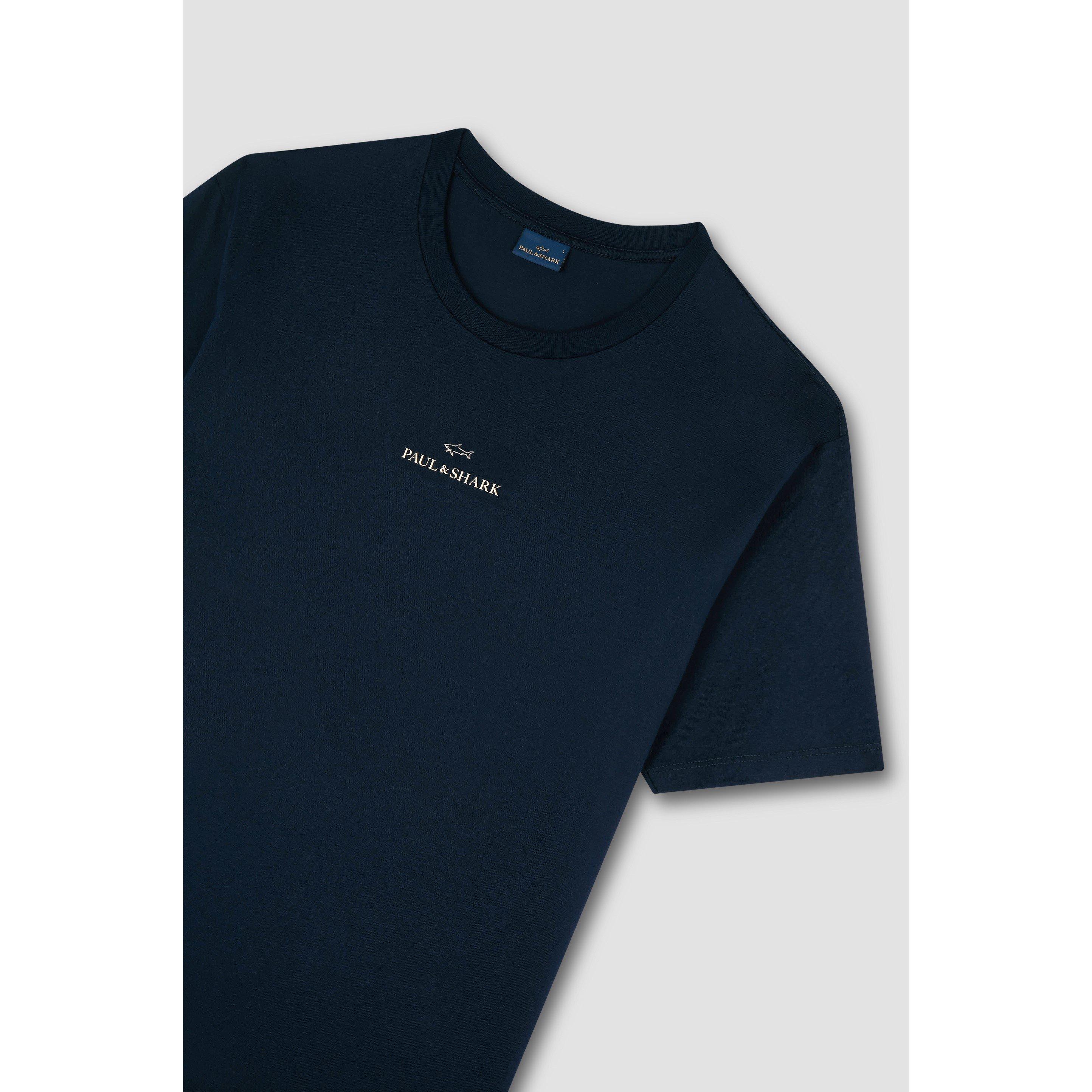 Blue Nights - Paul And Shark - Men's Print Logo T-Shirt - 9