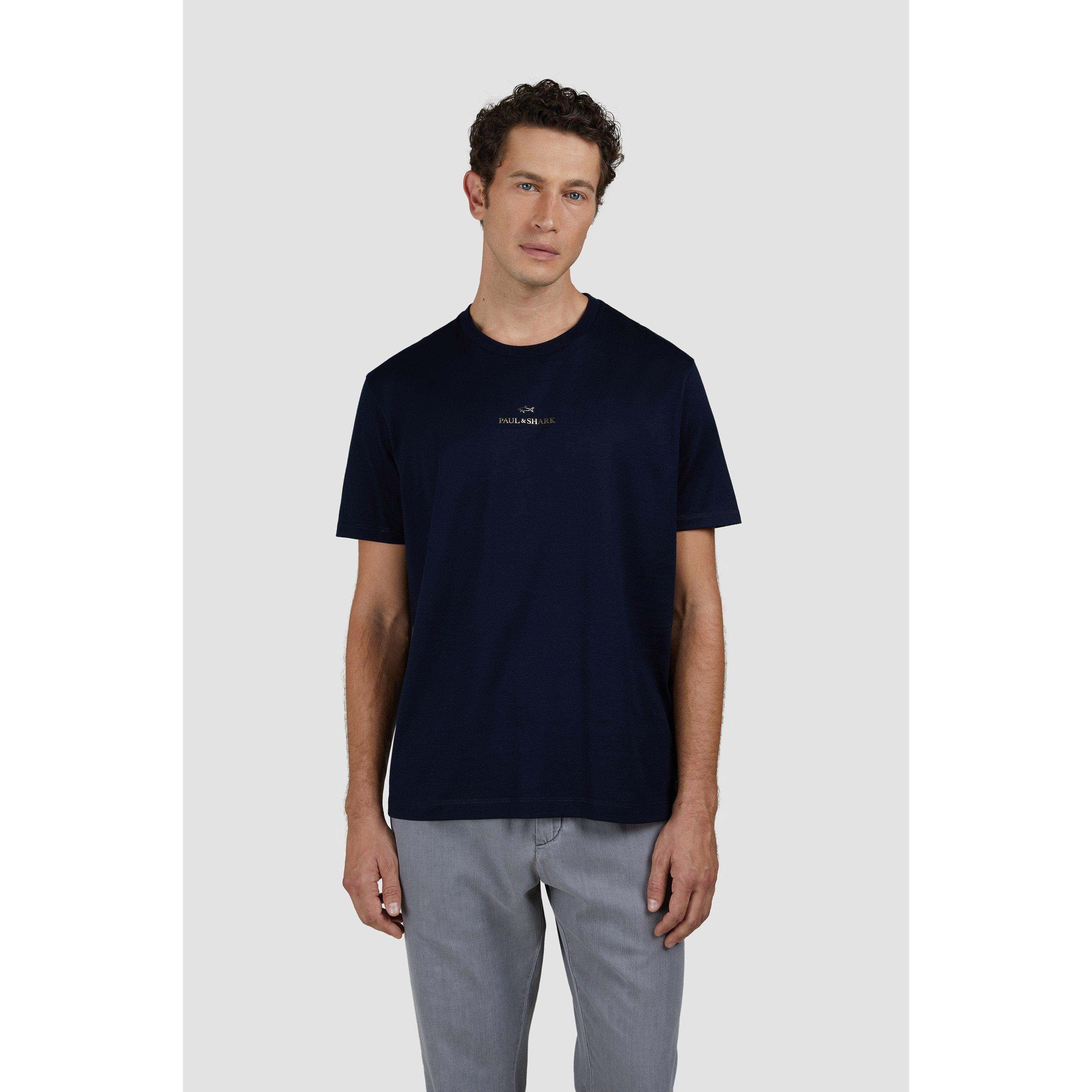 Blue Nights - Paul And Shark - Men's Print Logo T-Shirt - 3