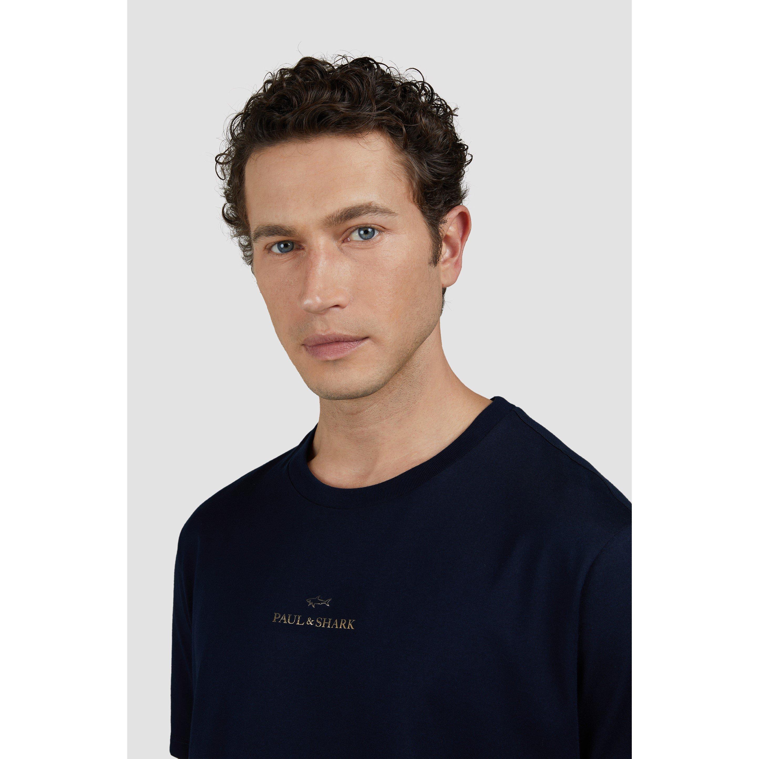 Blue Nights - Paul And Shark - Men's Print Logo T-Shirt - 5