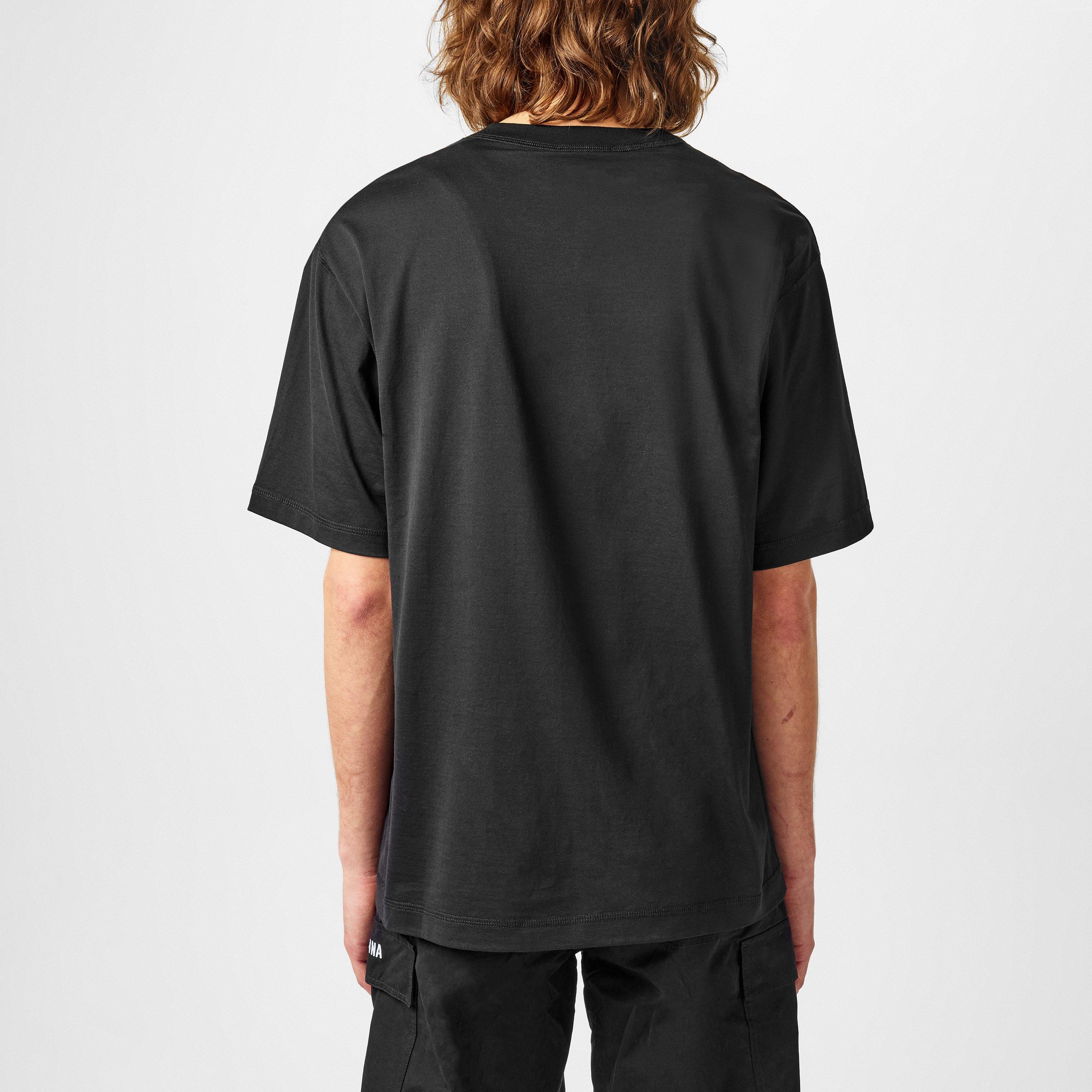 Black - Dolce and Gabbana - Embroidered Logo T-Shirt - 3