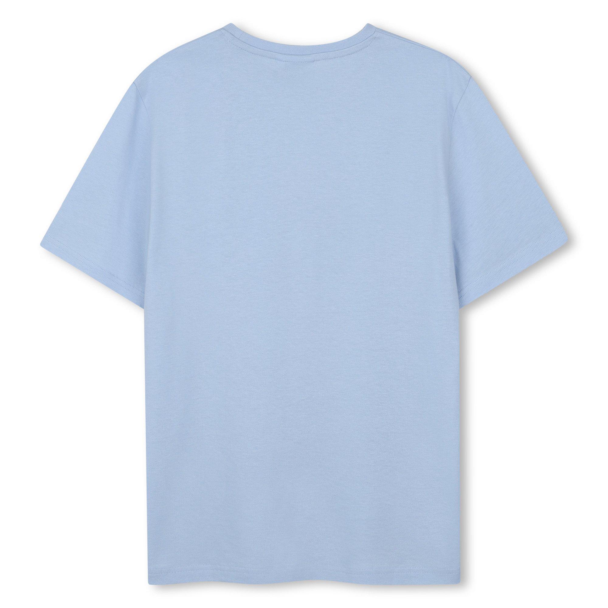 Light Blue - Boss - Kids Small Logo T-Shirt - 2