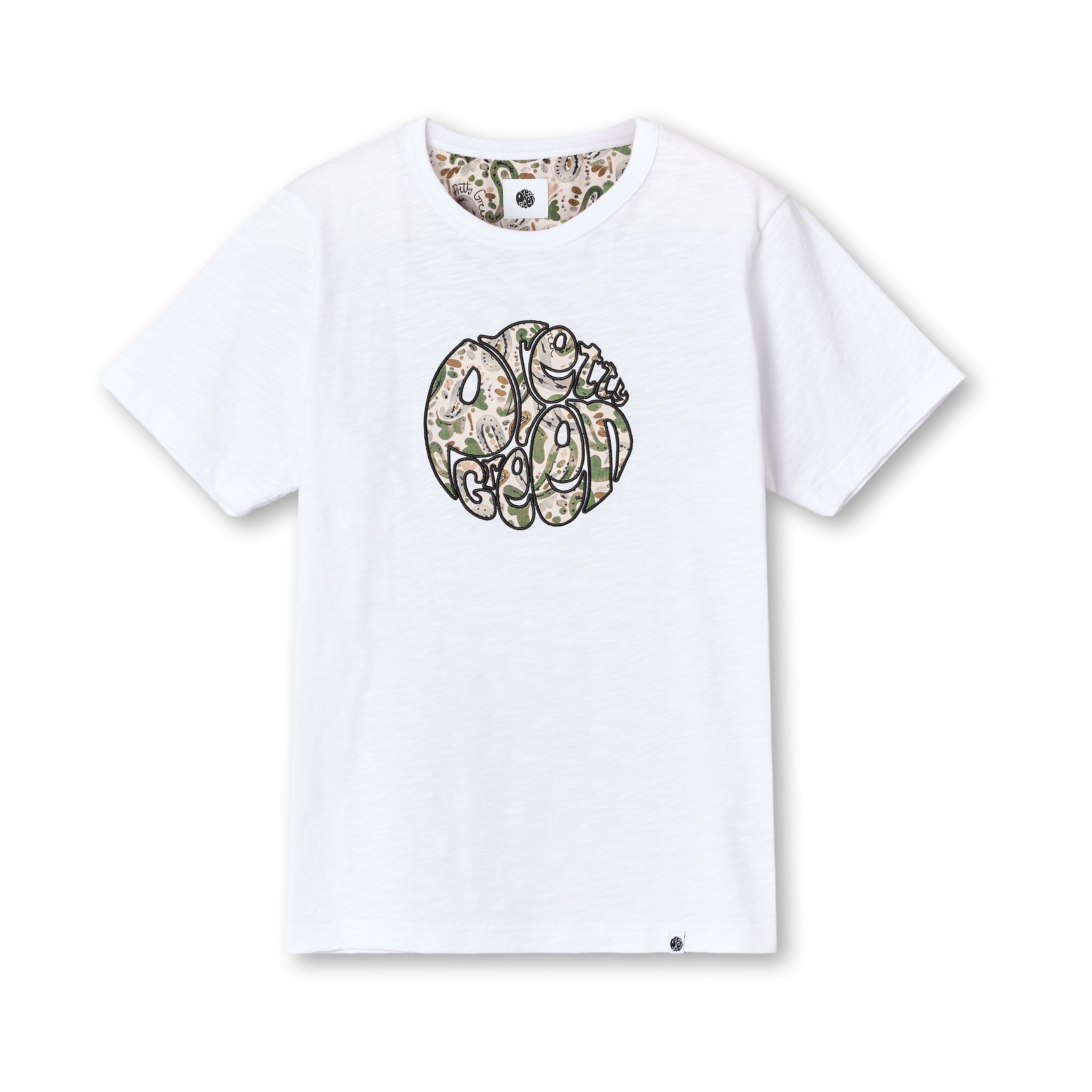 Pretty Green Men's Aquarelle Print Regular Fit T-Shirt | USC