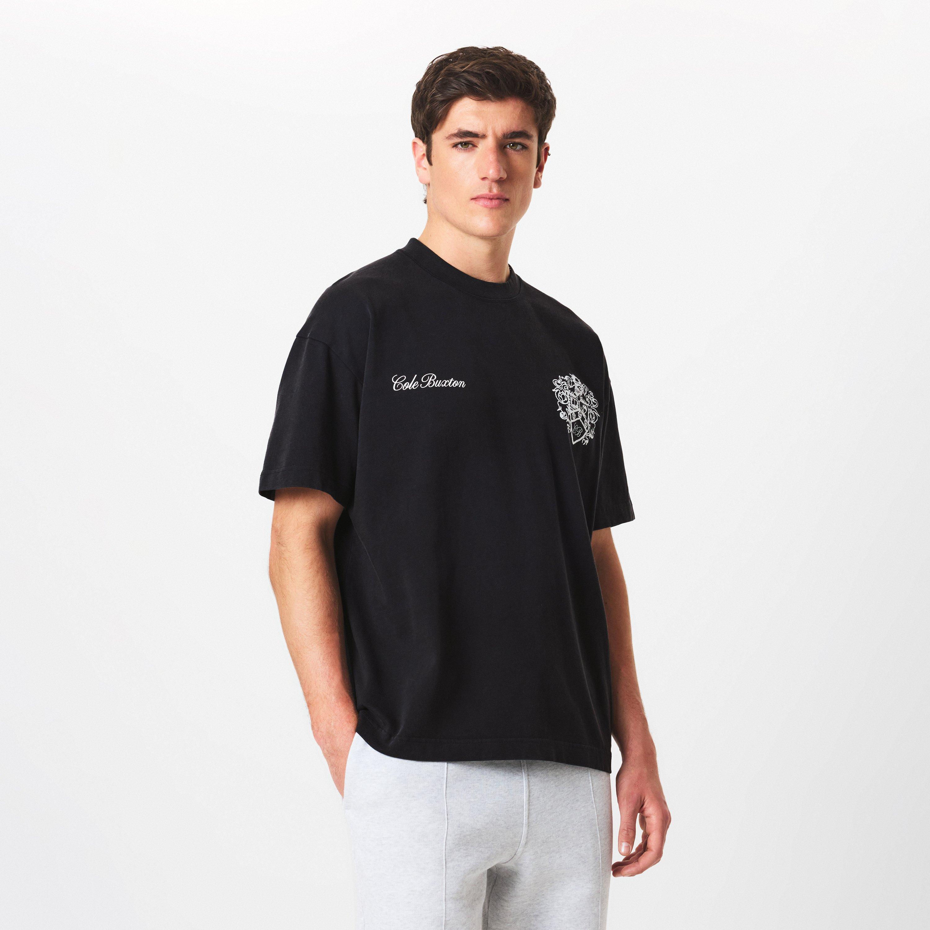 Black - Cole Buxton - Collegiate Crest T-Shirt - 3