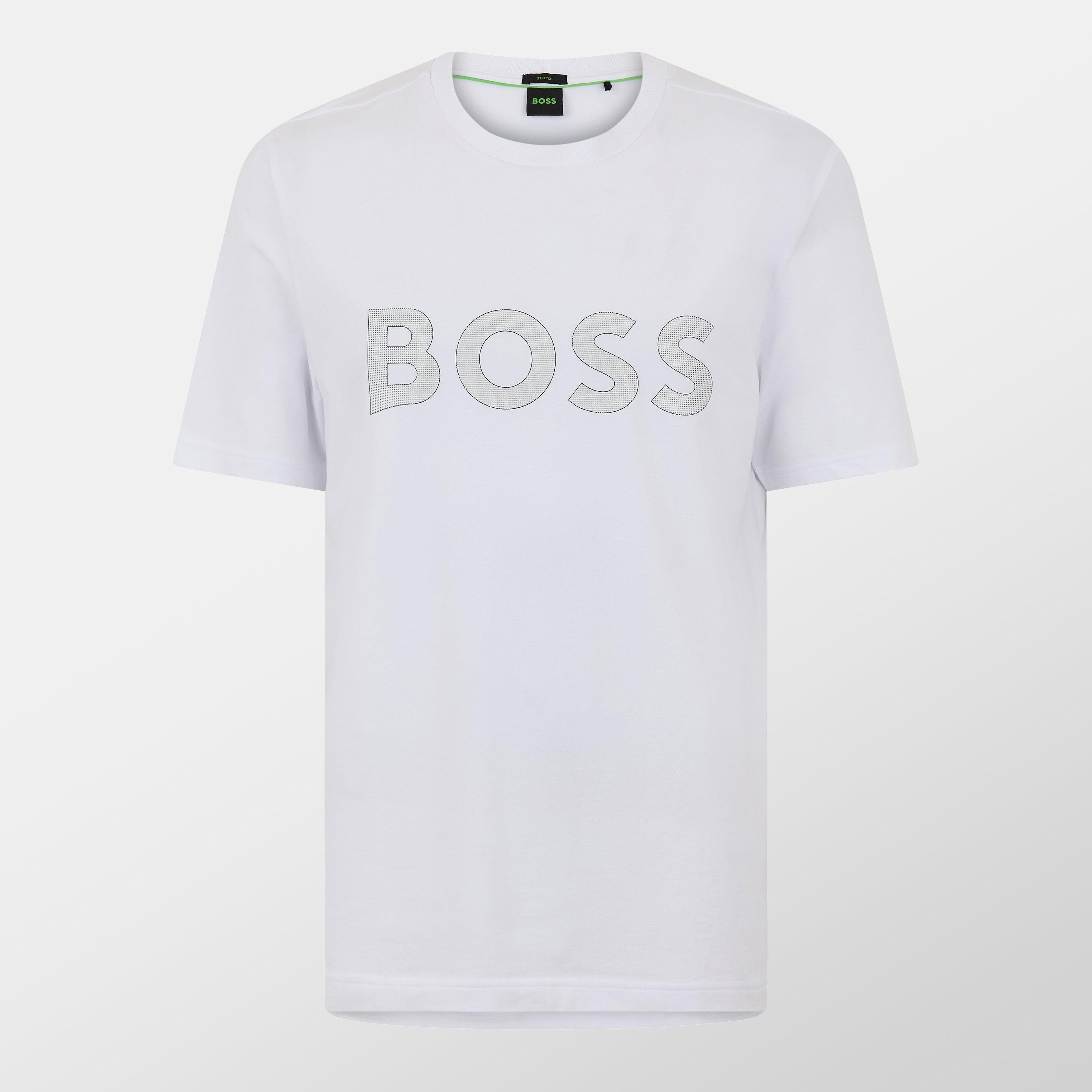 White 100 - Boss - Men's HBG TL Logo T-Shirt, T-Shirt - 1