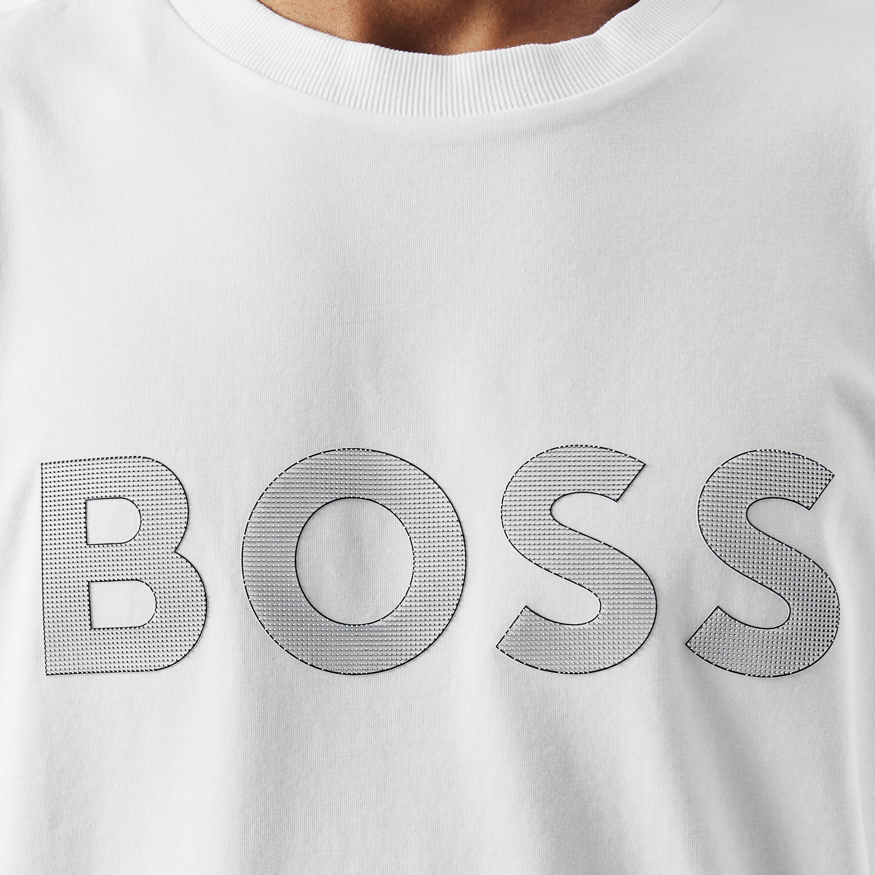 White 100 - Boss - Men's HBG TL Logo T-Shirt, T-Shirt - 5