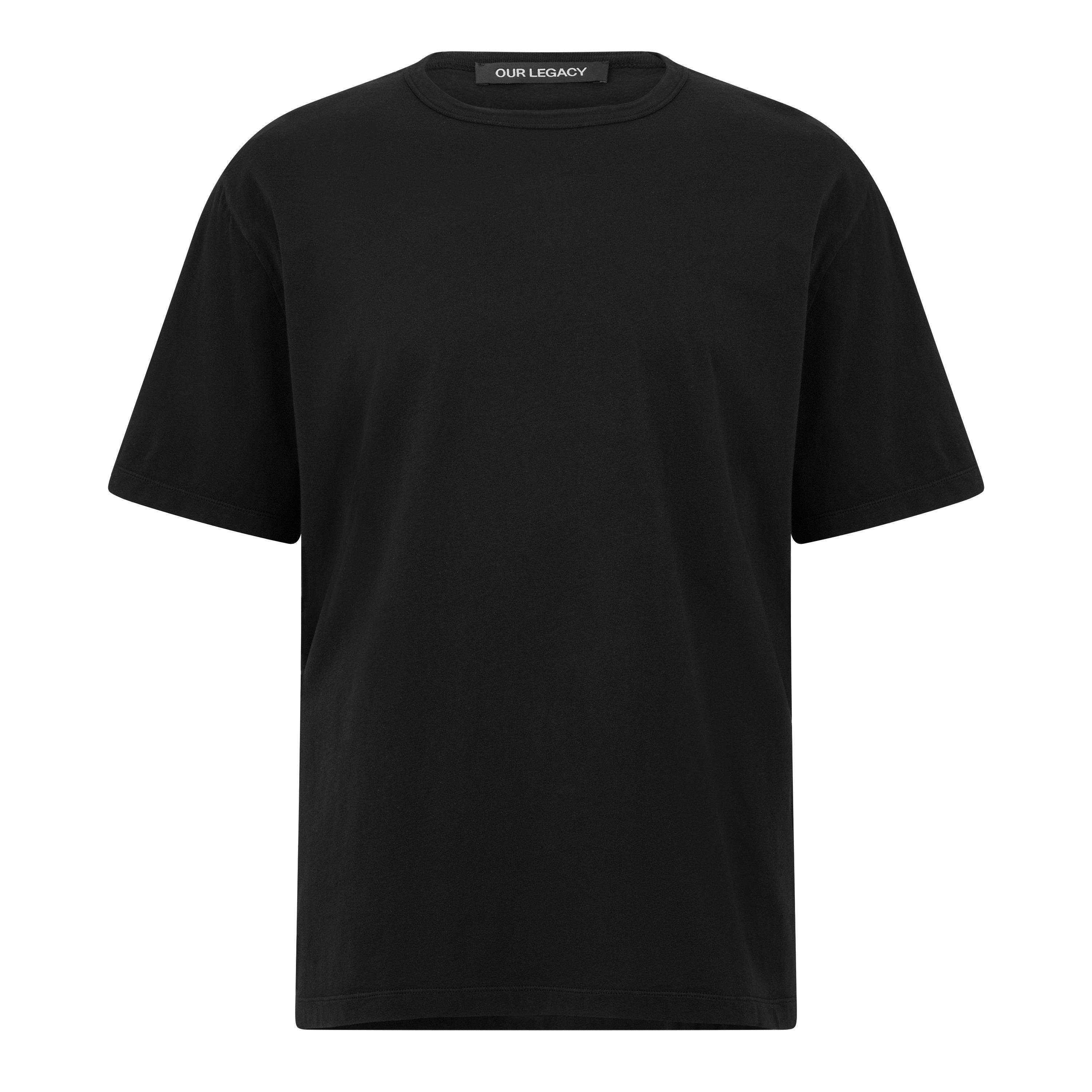 Blk Clean Jrsy - Our Legacy - Men's Boxy Regular Fit T-Shirt - 1