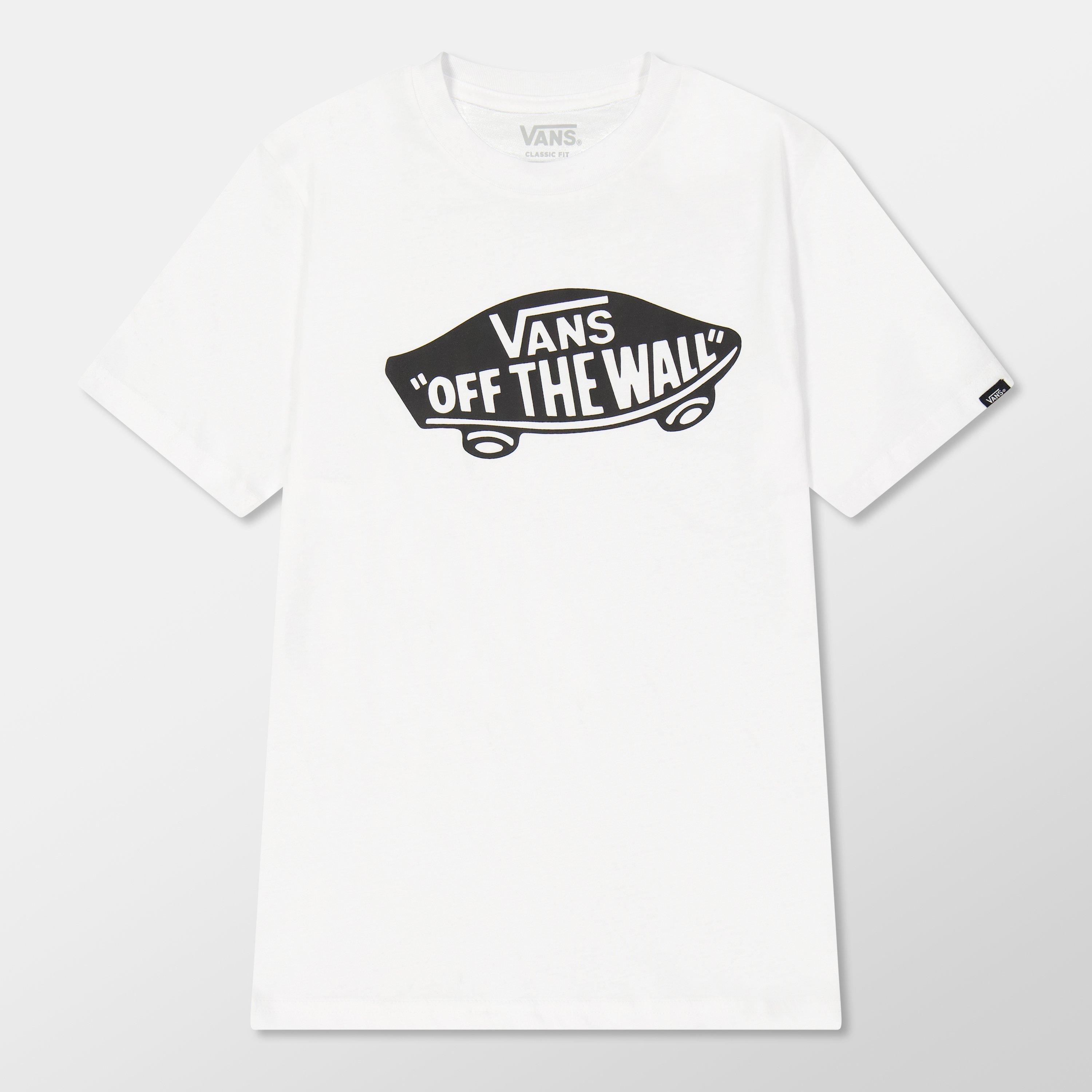 Vans  Kids ' Style 76 Short Sleeve T-Shirt - White Wht - 10Y (M)