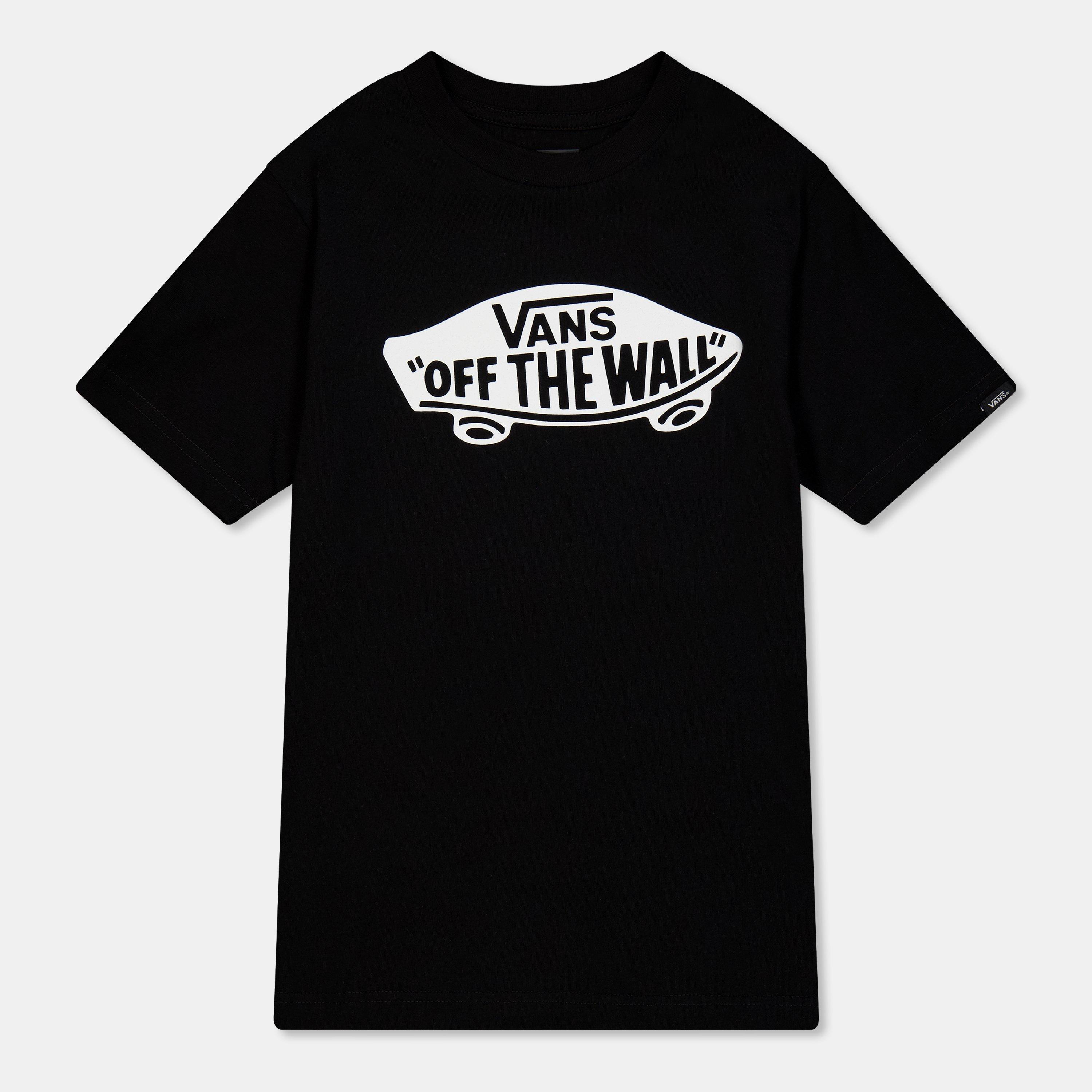 Vans  Kids ' Style 76 Short Sleeve T-Shirt - Black Blk - 14Y (XL)