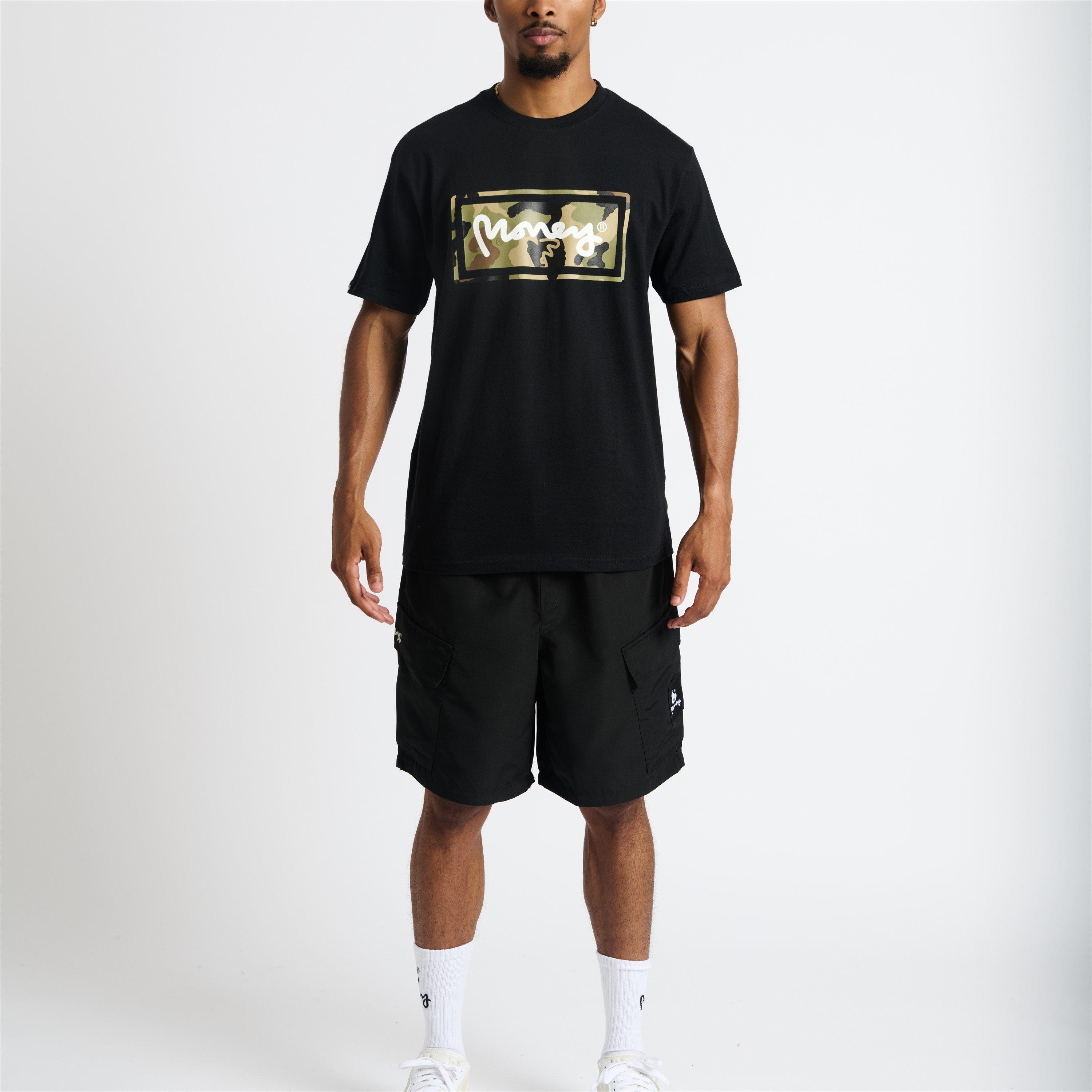 Preto/Branco/Cinzento - Money - Camo Box T-shirts 3Pk - 2