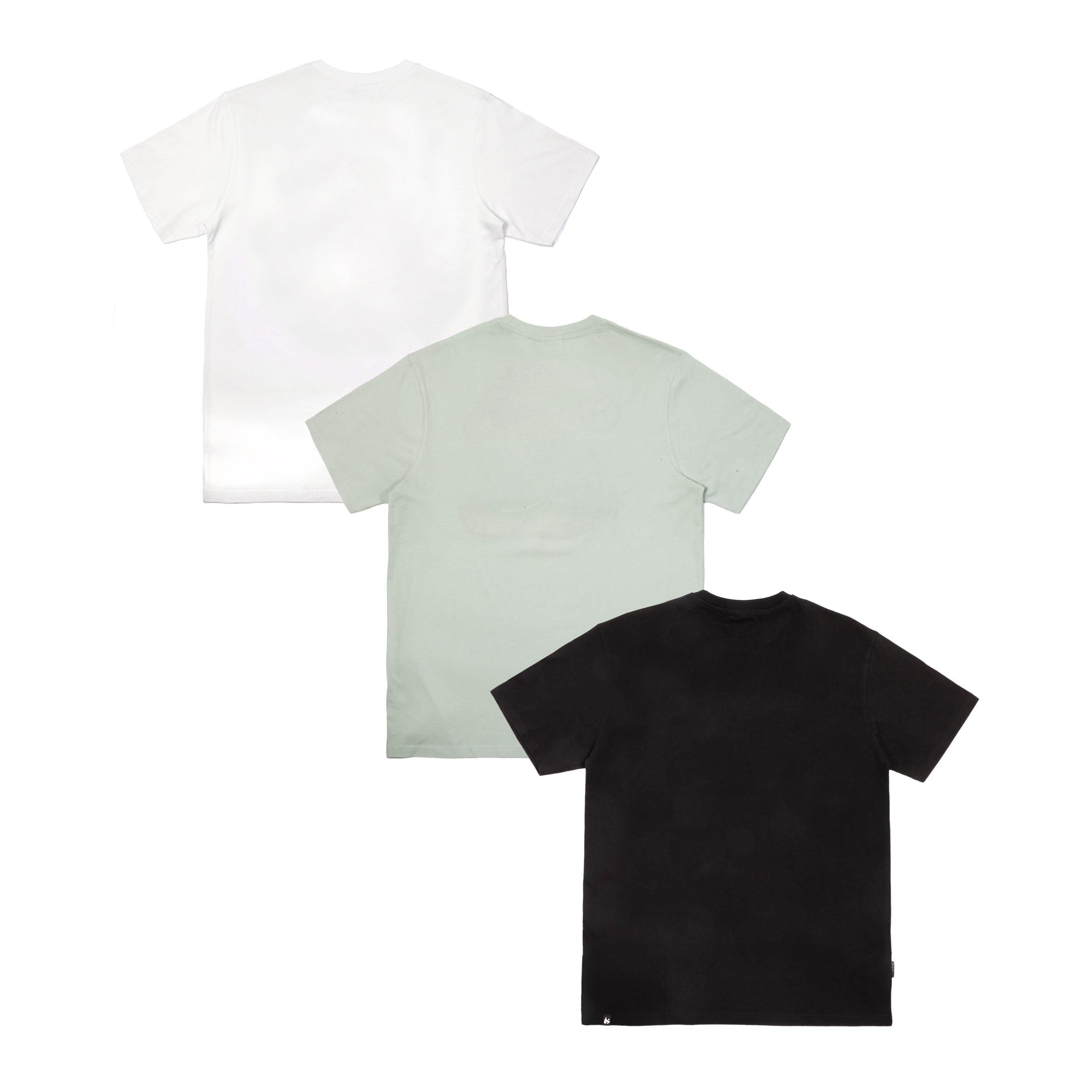 Bby Blu/Wht/Blk - Money - 3-Pack Drip Sig T-shirts - 5