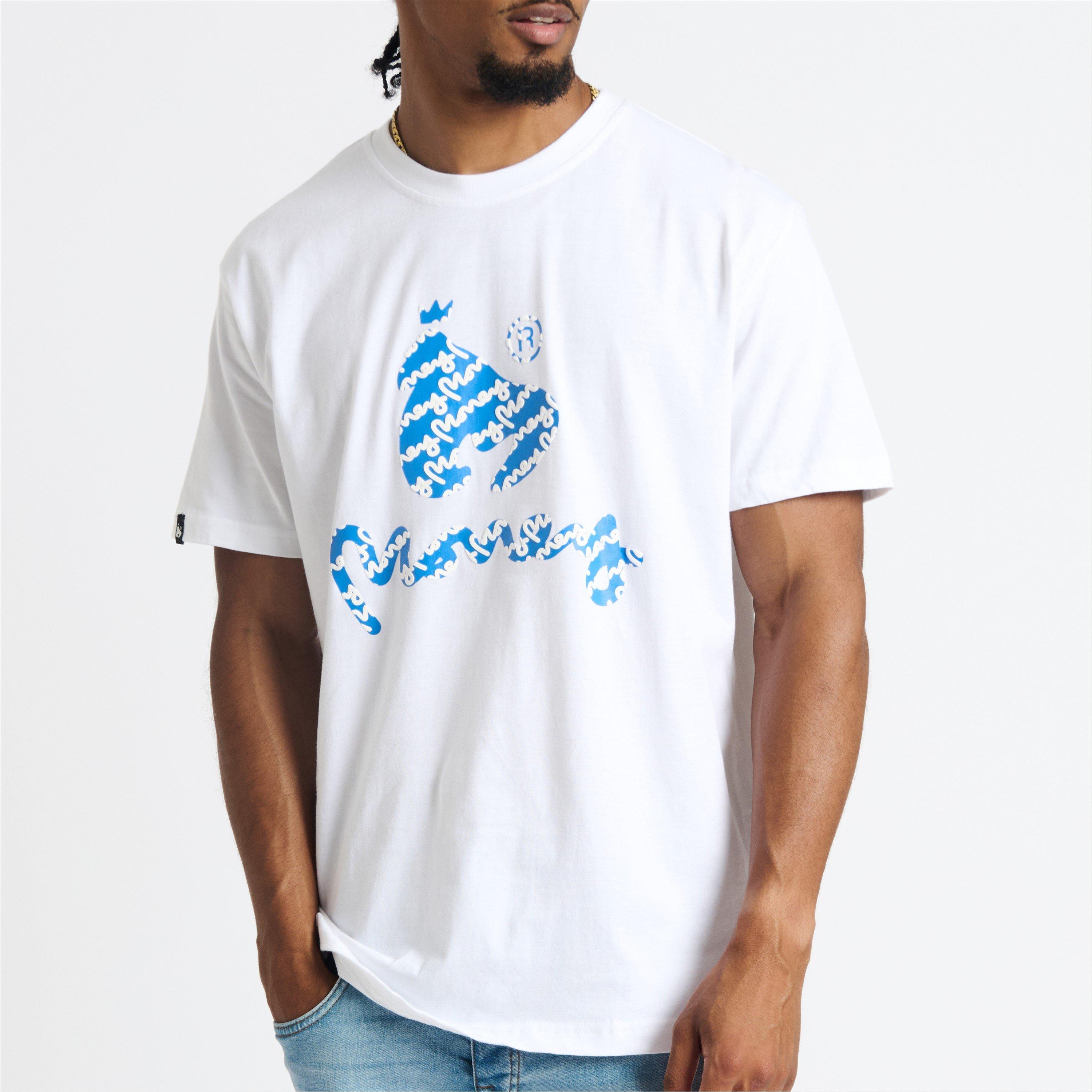 Bijelo/Crno/Crveno - Money - 5-Pack Ape Fill T-shirts - 1