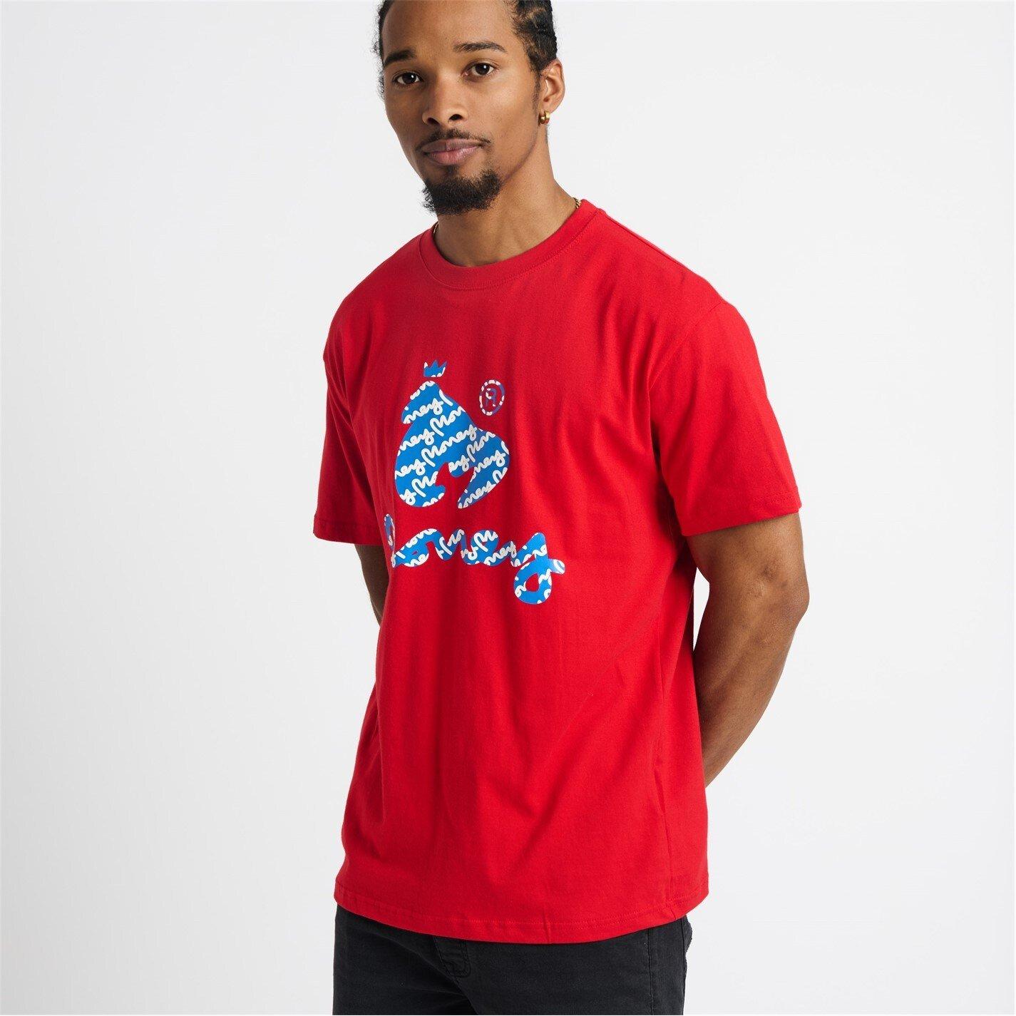 Bijelo/Crno/Crveno - Money - 5-Pack Ape Fill T-shirts - 4