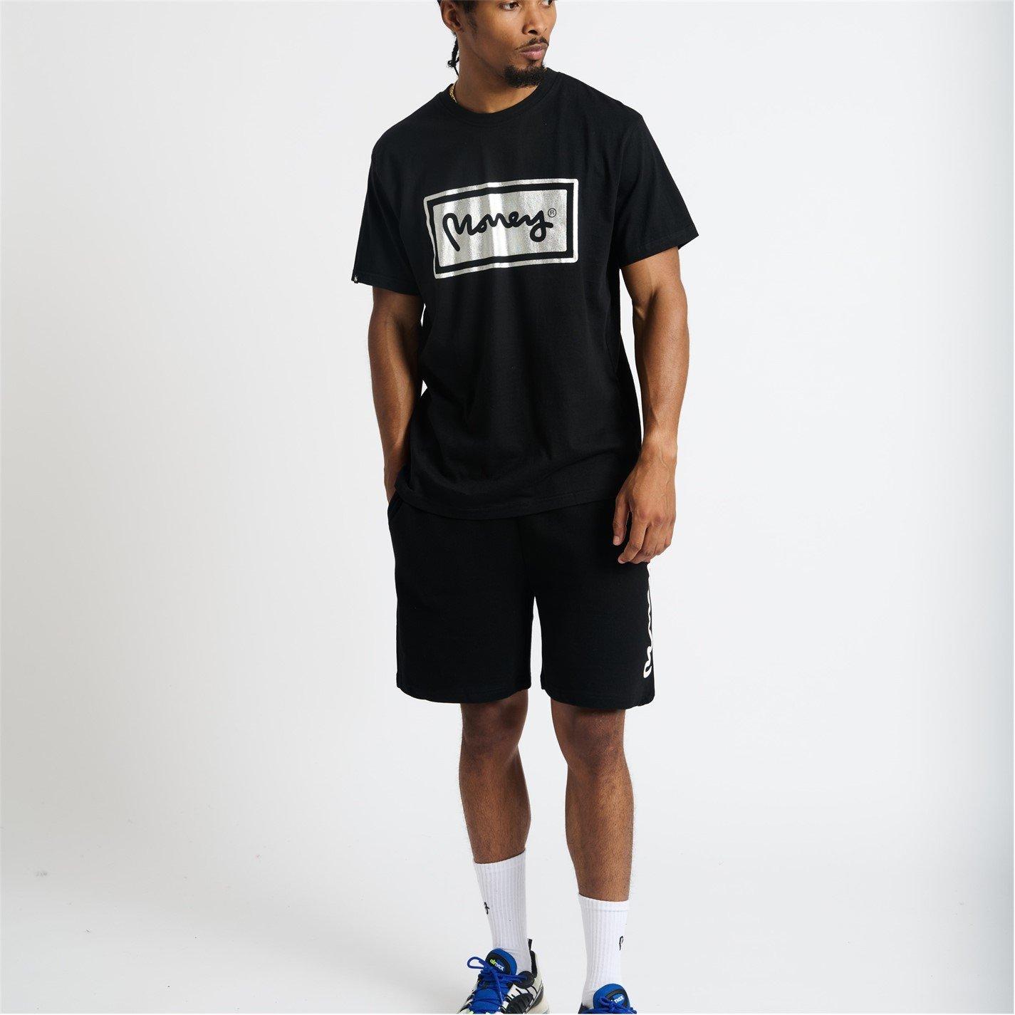 Blk Gld/Wht/Gry - Money - Box 5-Pack Metallic Foil T-Shirts - 2