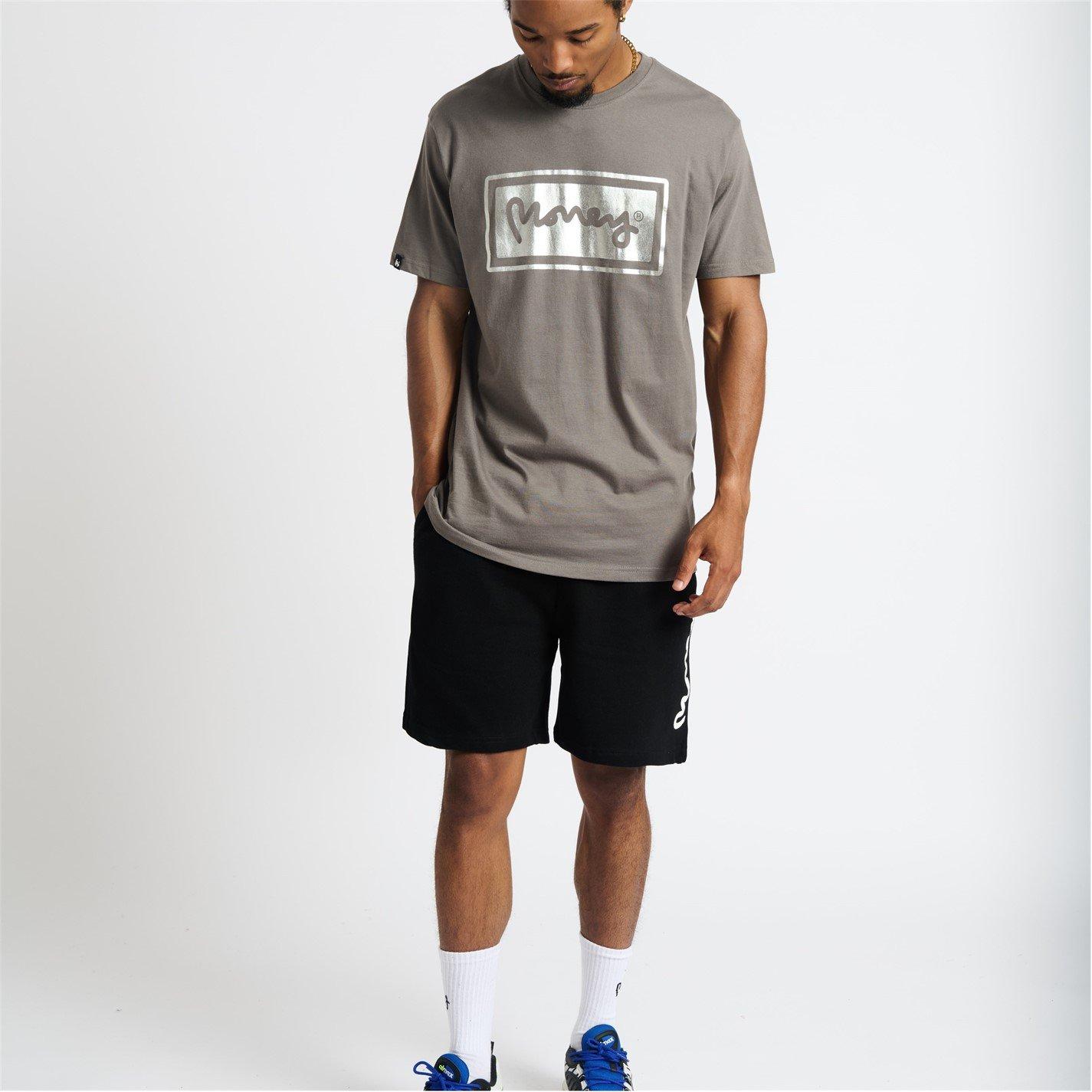 Blk Gld/Wht/Gry - Money - Box 5-Pack Metallic Foil T-Shirts - 4