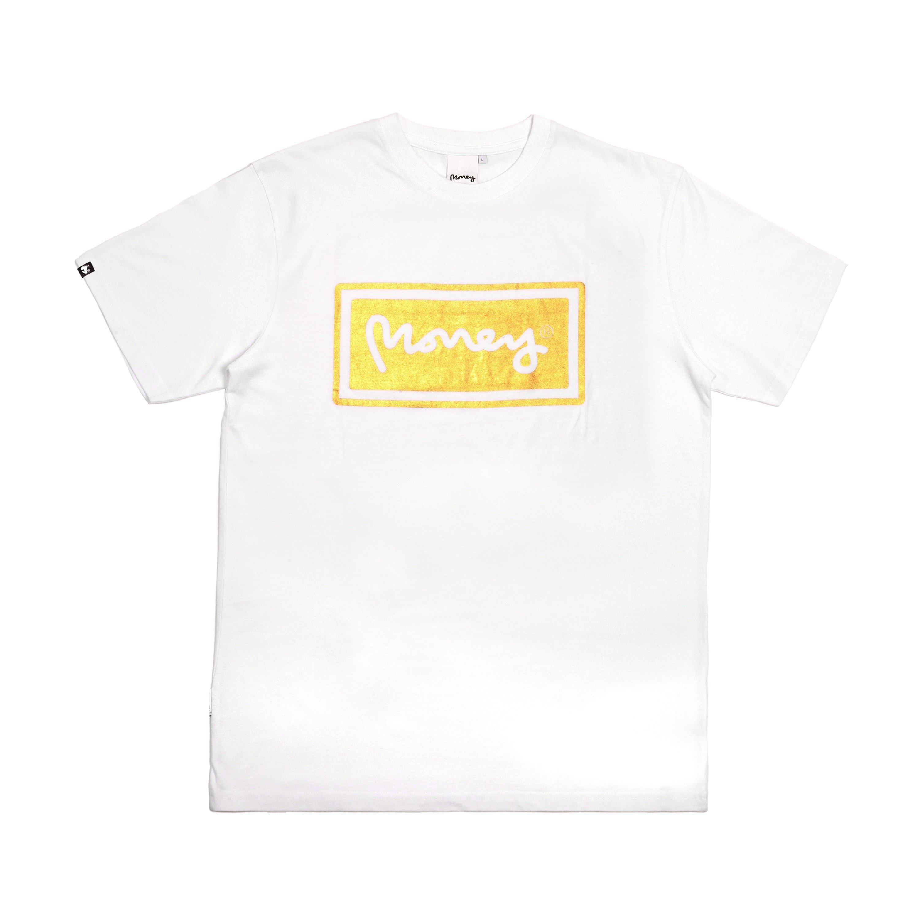 Blk Gld/Wht/Gry - Money - Box 5-Pack Metallic Foil T-Shirts - 9