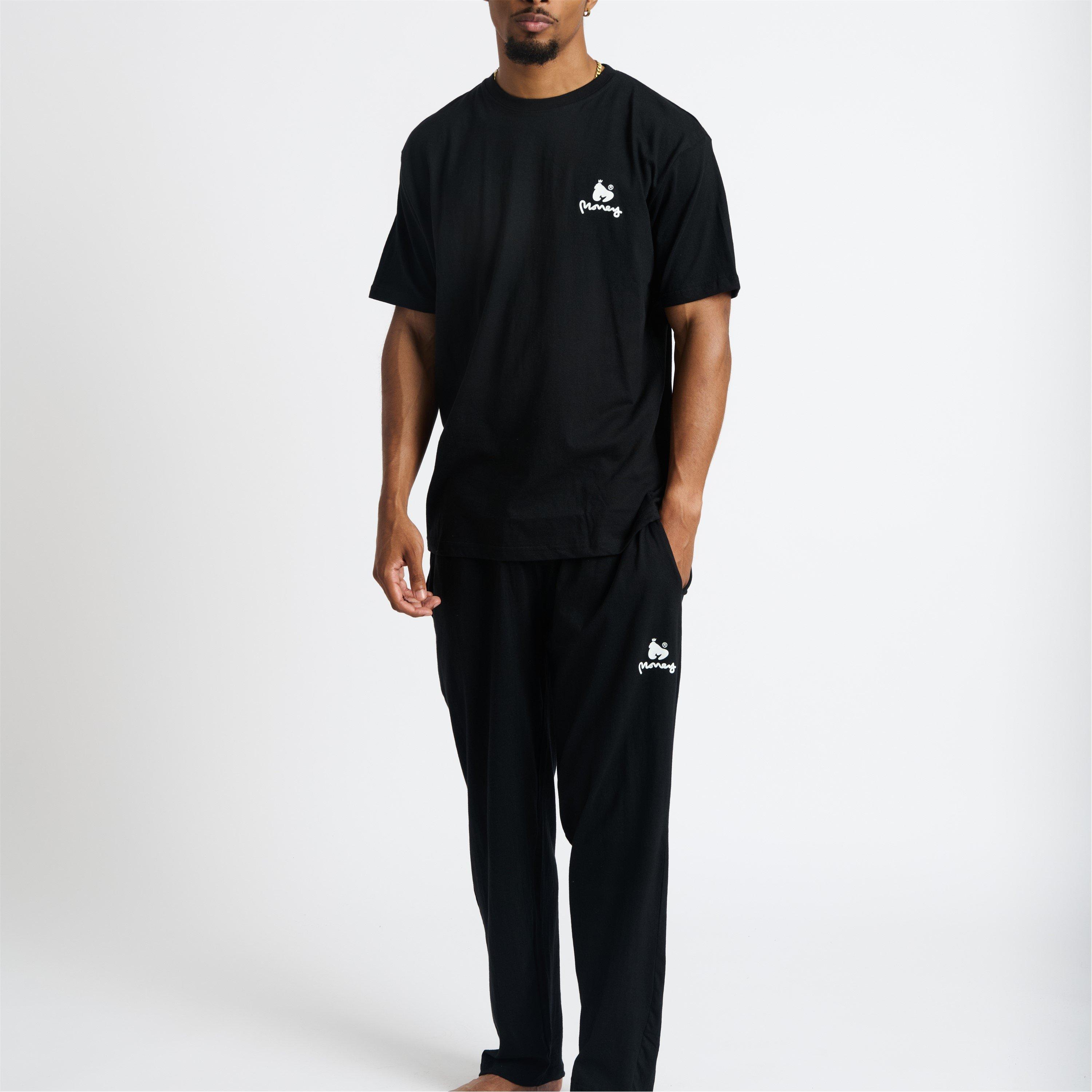 Zwart - Money - Lounger Black 3-Pack T-shirts - 3