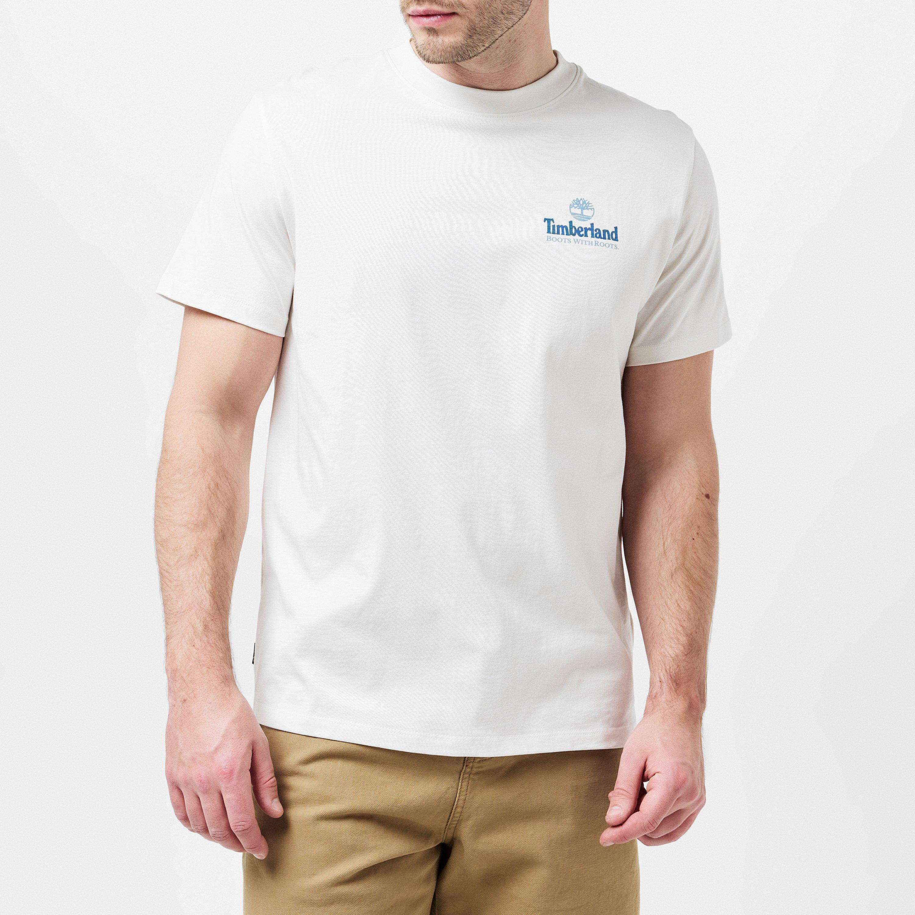 Bianco - Timberland - Logo Graphic T-Shirt - 3