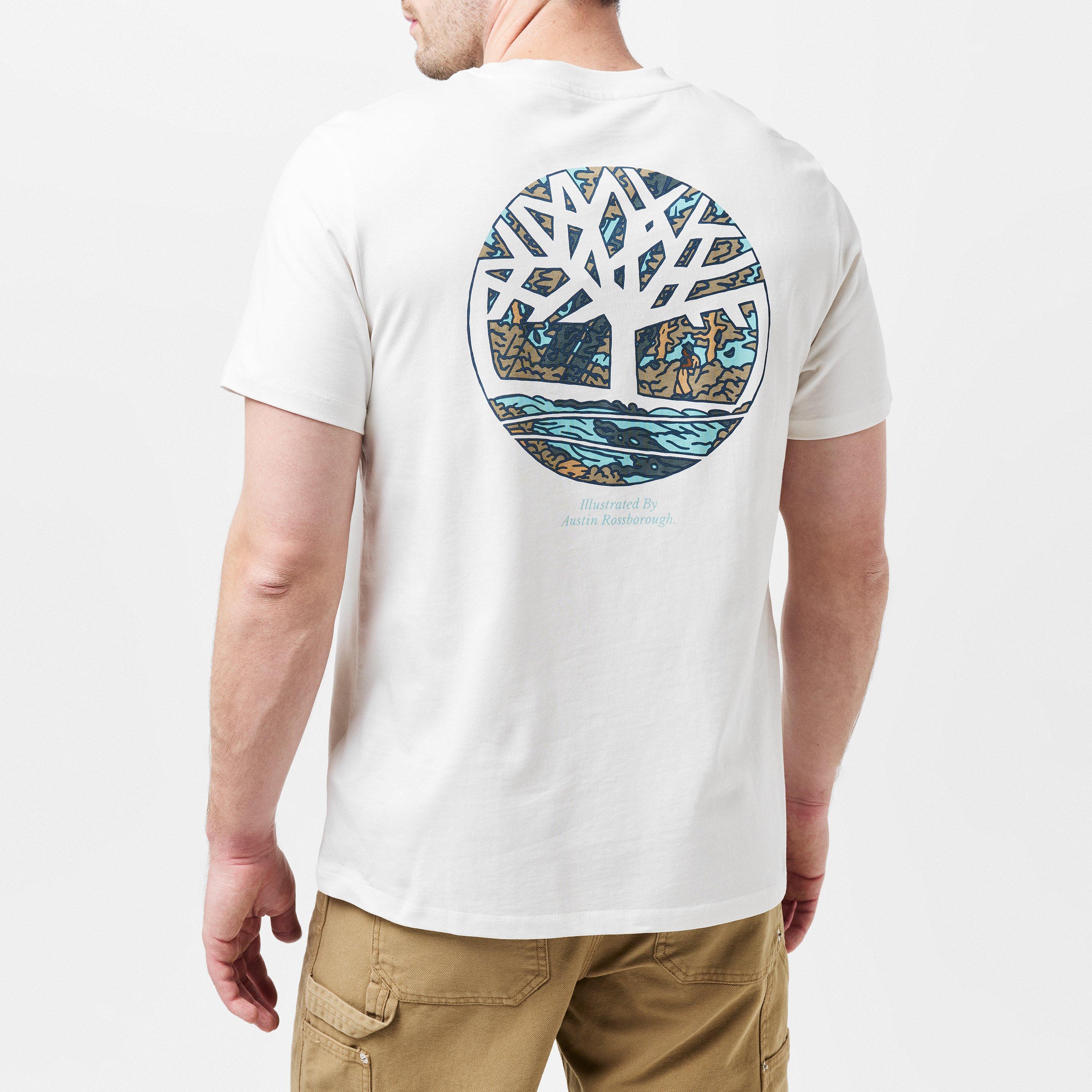 Bianco - Timberland - Logo Graphic T-Shirt - 4