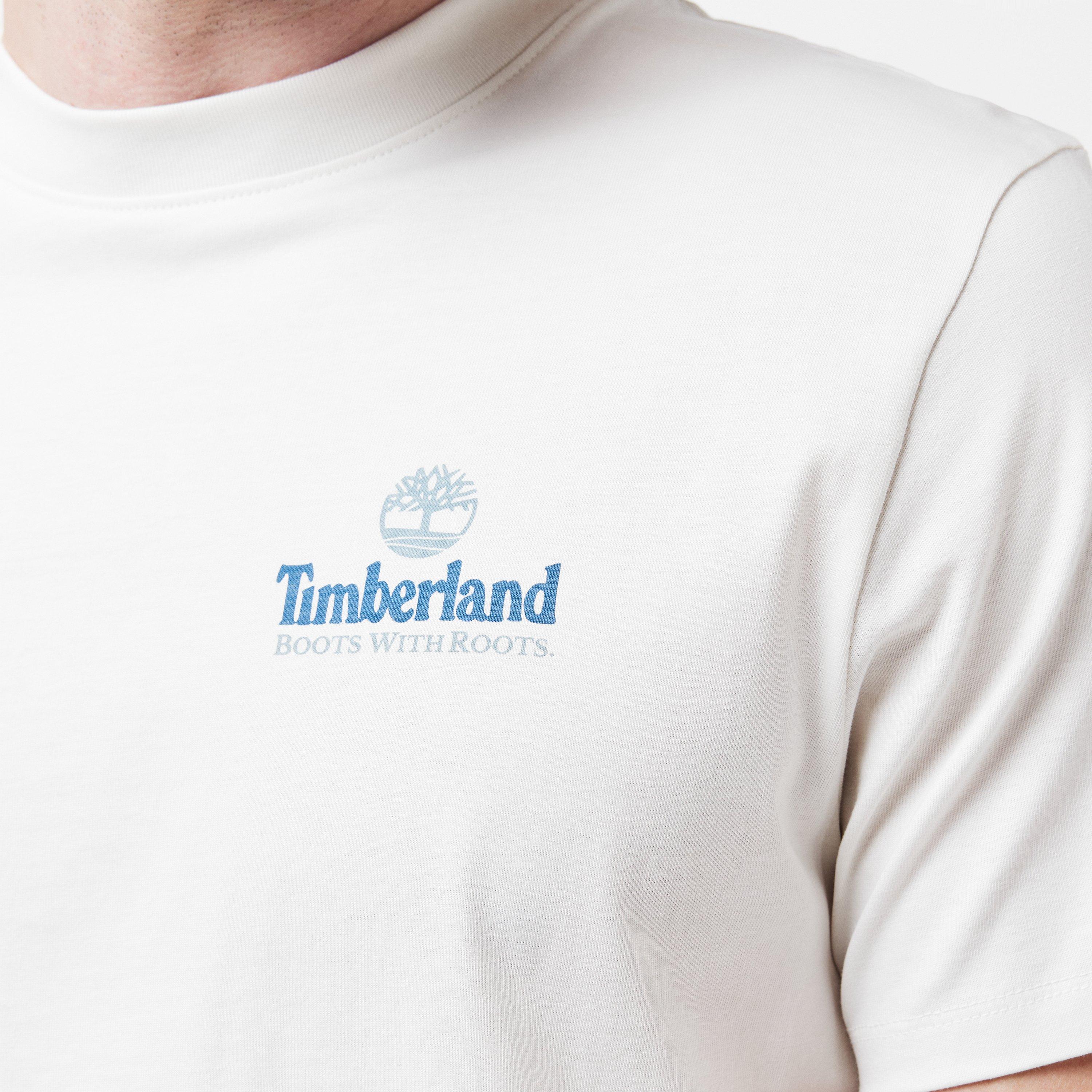 Bianco - Timberland - Logo Graphic T-Shirt - 5