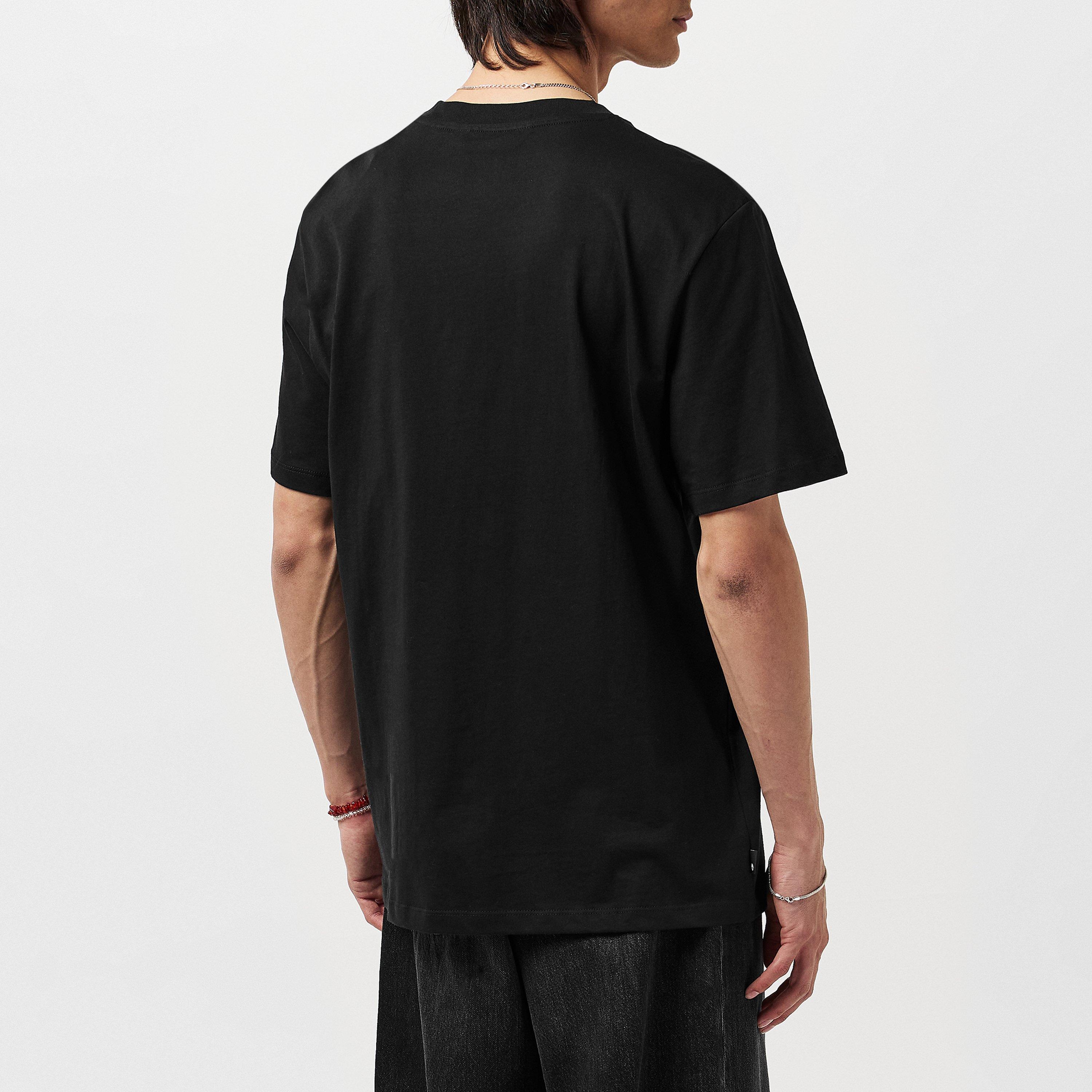 Black - Timberland - Men's Front Boot Graphic Regular Fit T-Shirt - 4