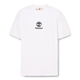 Timberland PRINT STACK LOGO SHORT SLEEVE TEE W