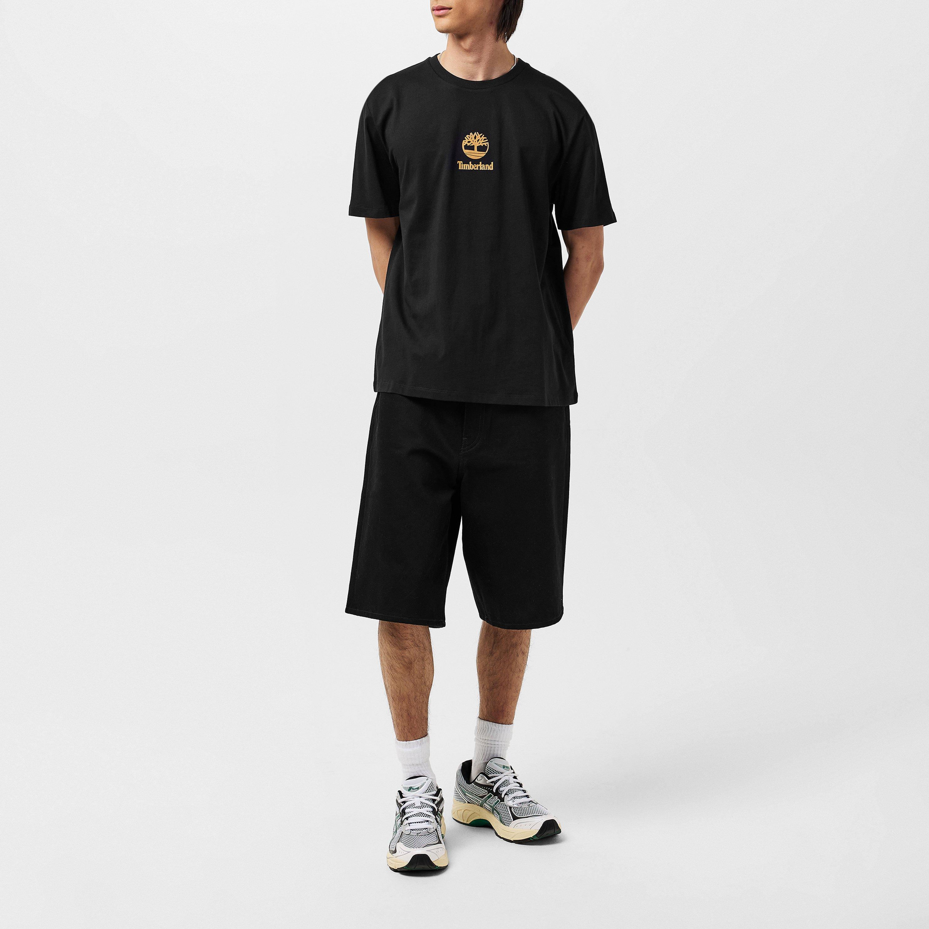 Nero - Timberland - Stack Logo T-shirt - 5