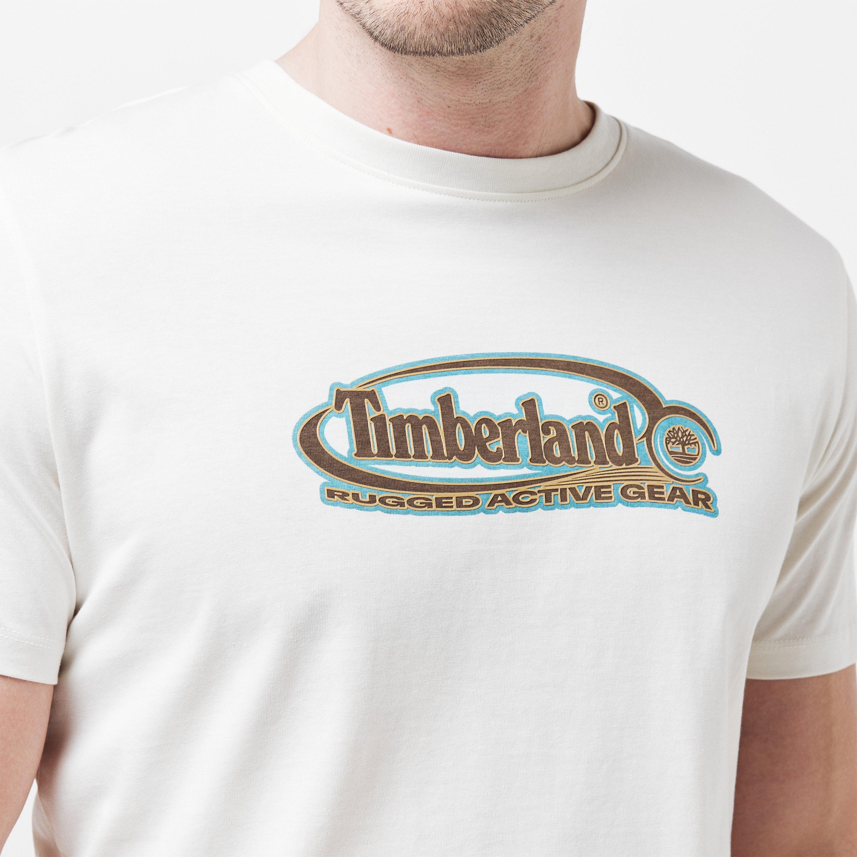 Bianco - Timberland - Logo Vintage T-Shirt - 5