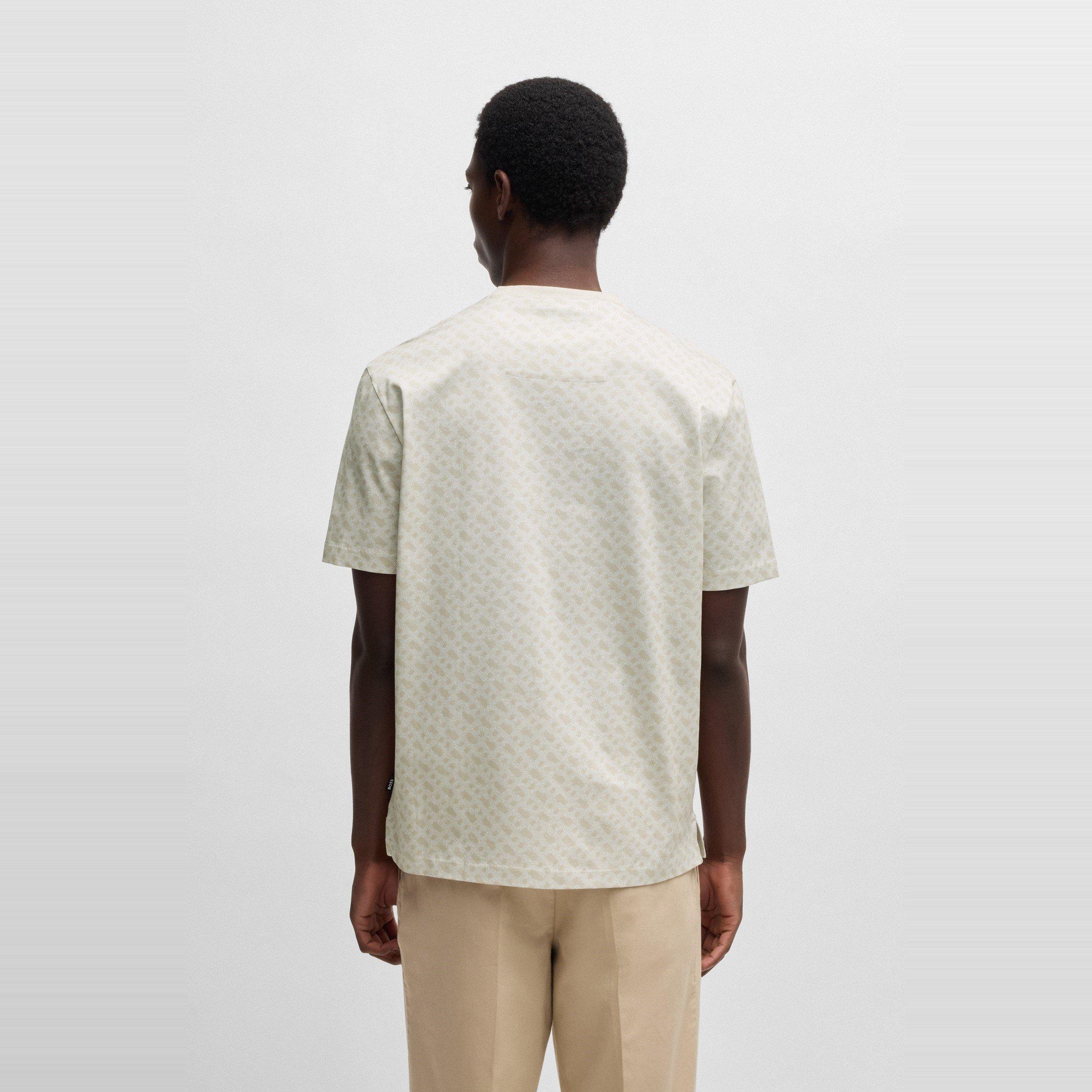 Open White 131 - Boss - Men's HBB HTaut 80 Regular Fit T-Shirt - 3