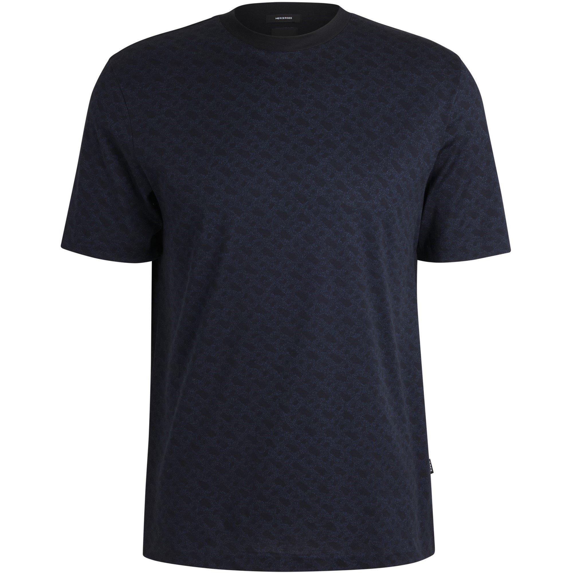 Dark Blue 404 - Boss - Men's HBB HTaut 80 Regular Fit T-Shirt