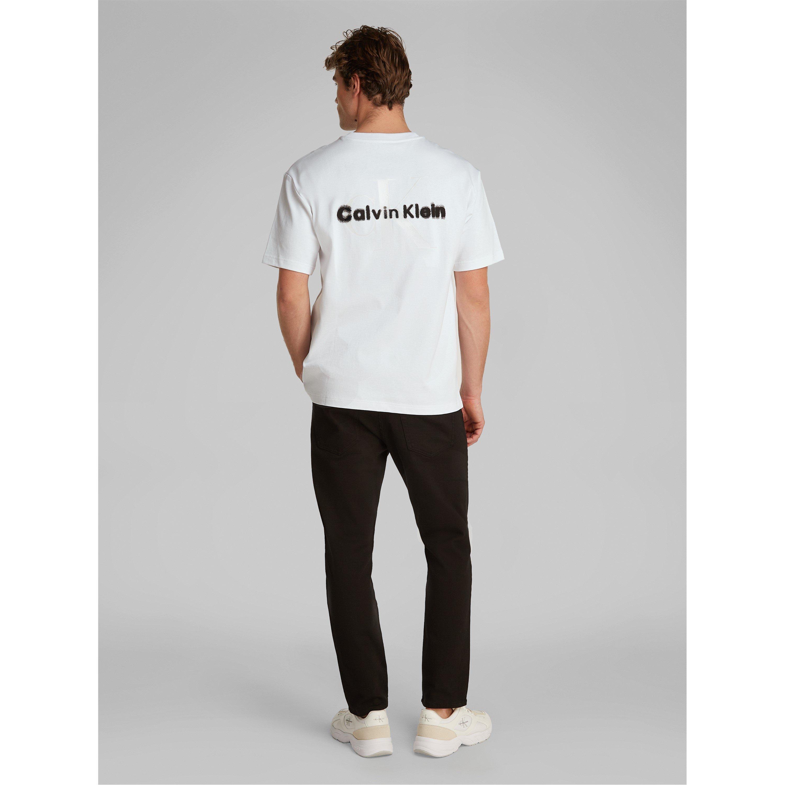 Brilliant White - Calvin Klein Jeans - Men's Short-Sleeve Regular Fit T-Shirt - 2