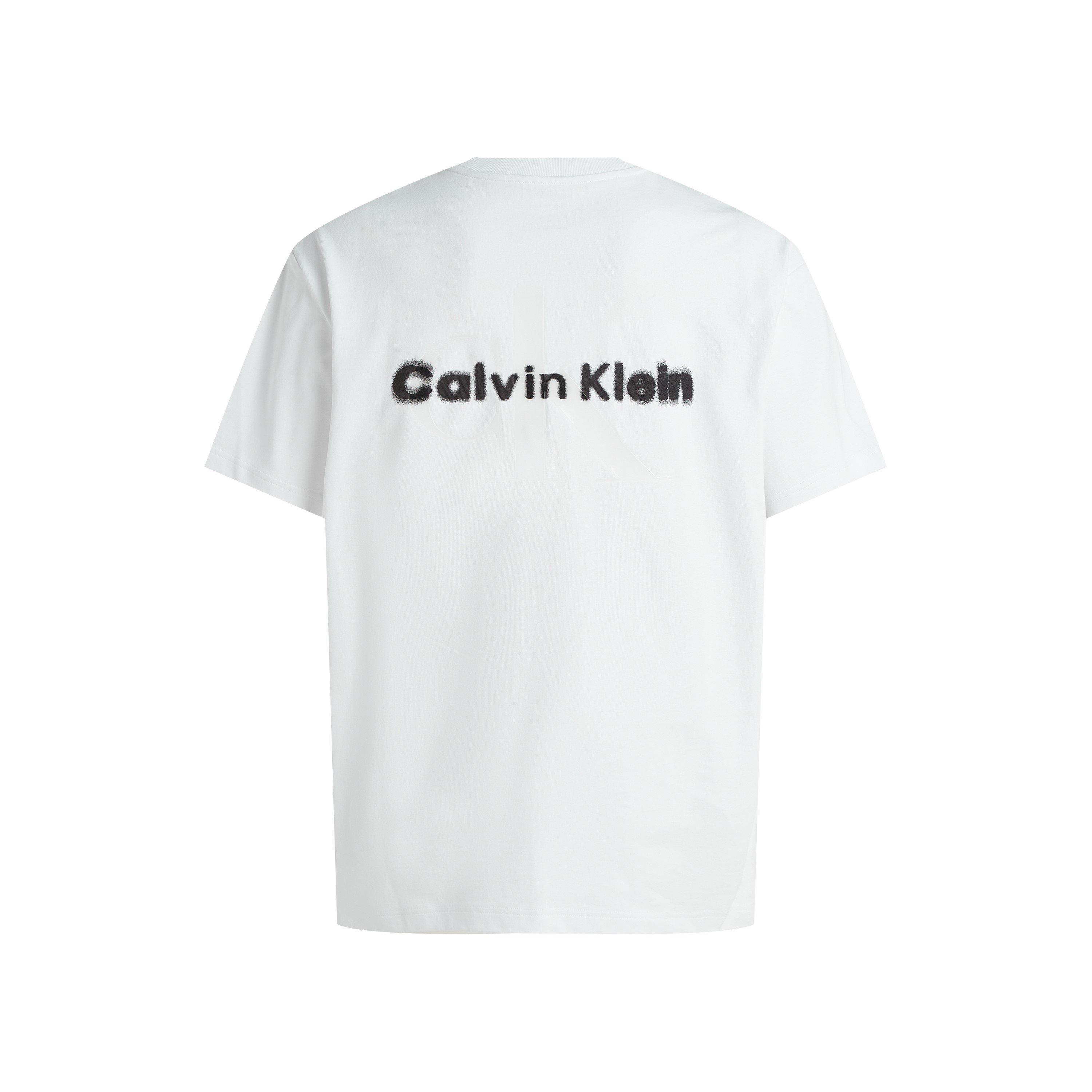 Brilliant White - Calvin Klein Jeans - Men's Short-Sleeve Regular Fit T-Shirt - 4