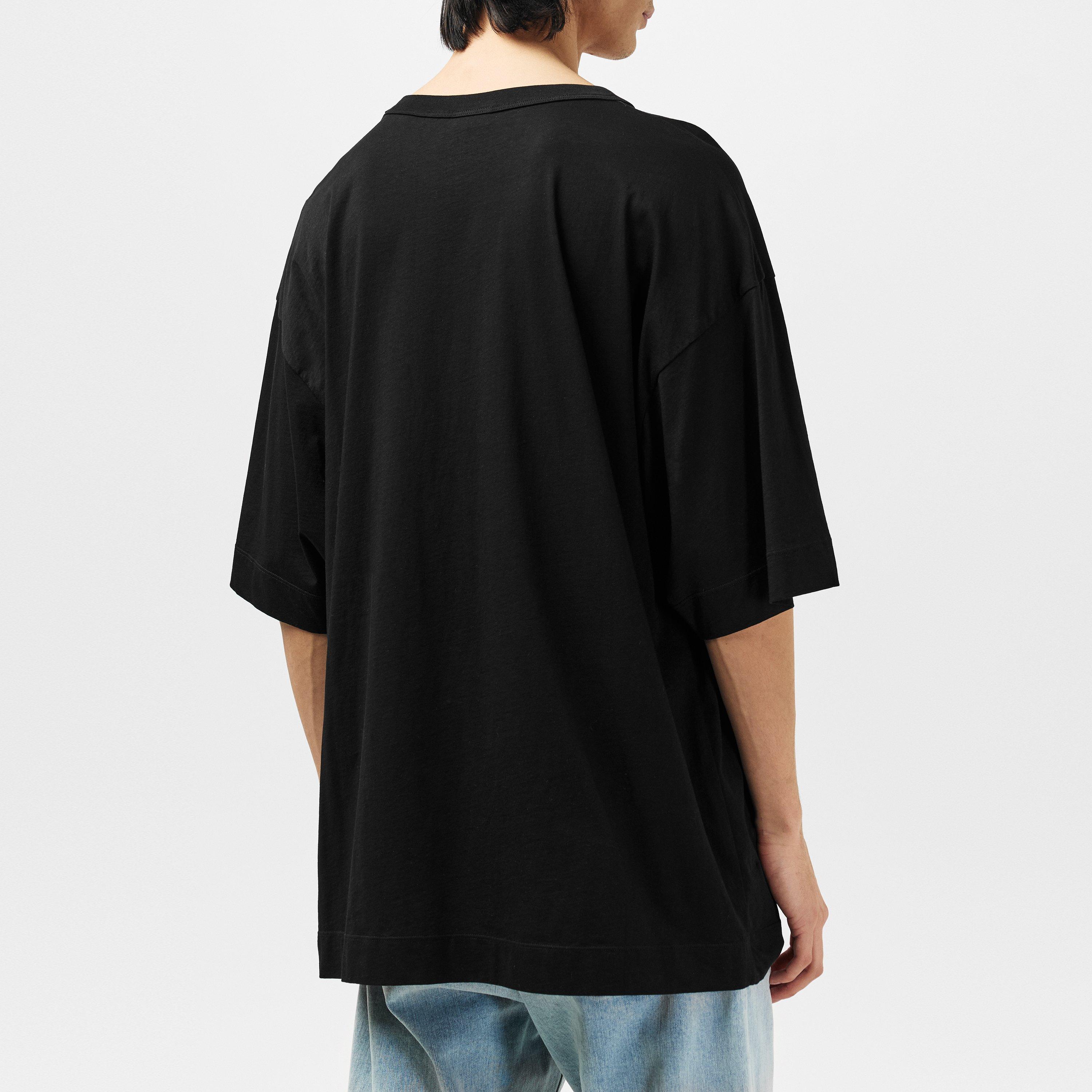 Black - Dries Van Noten - Graphic T-Shirt - 3