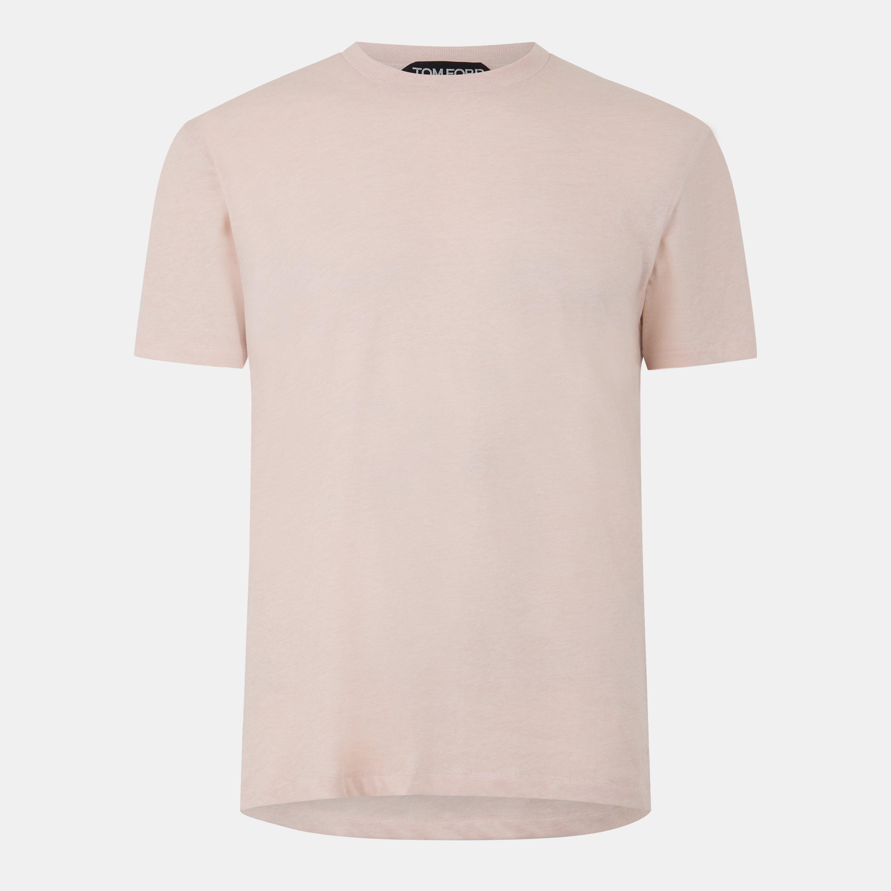 Tom Ford Cotton Blend Melange T-Shirt