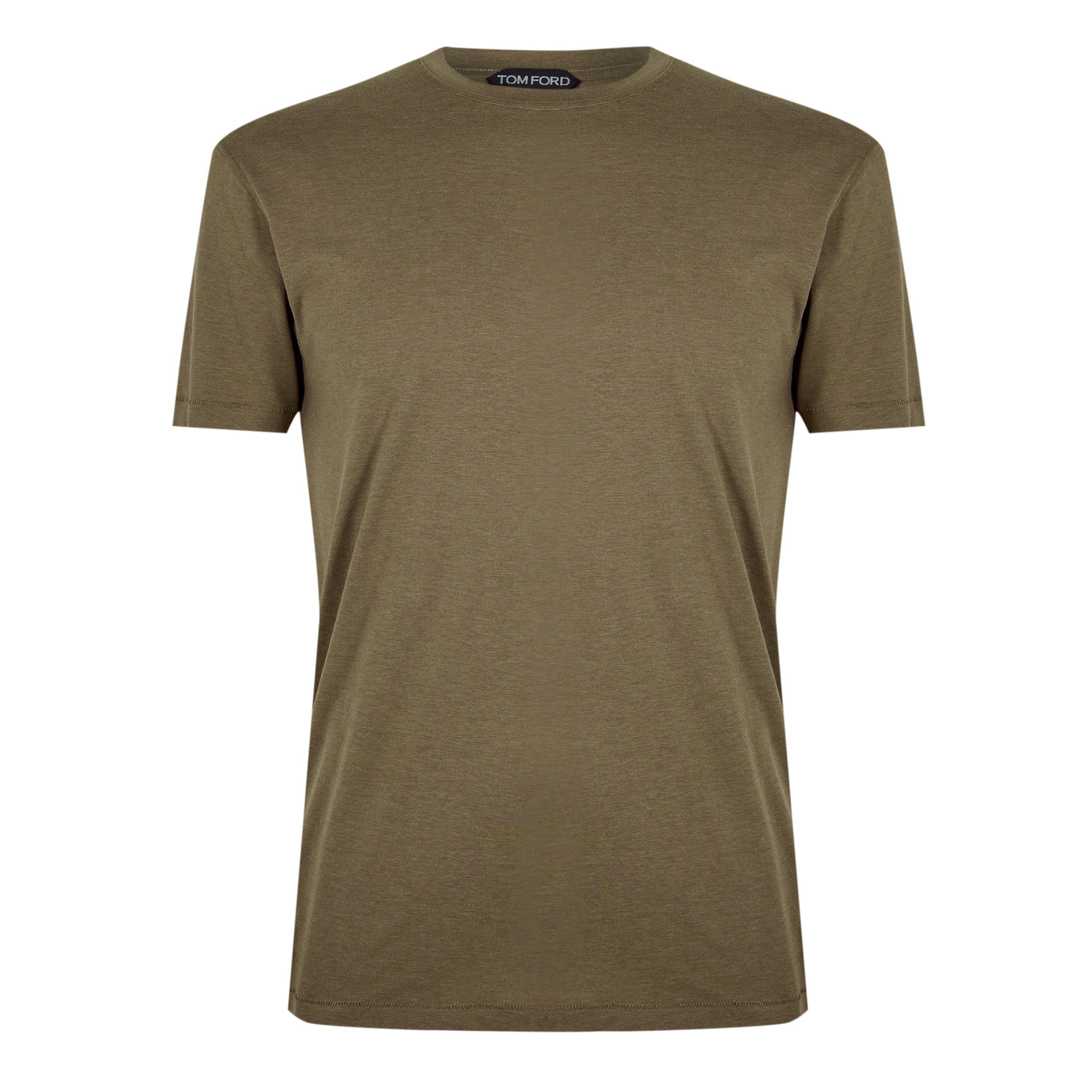 Green Moss - Tom Ford - Men's T-Shirt - 5