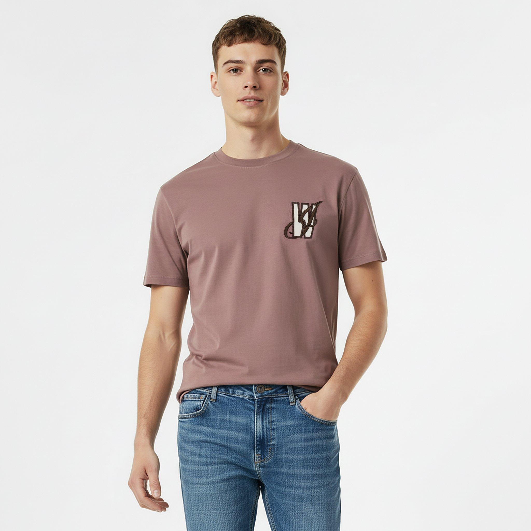 Brick Pink - Jack Wills - Men's Regular Fit T-Shirt - 3