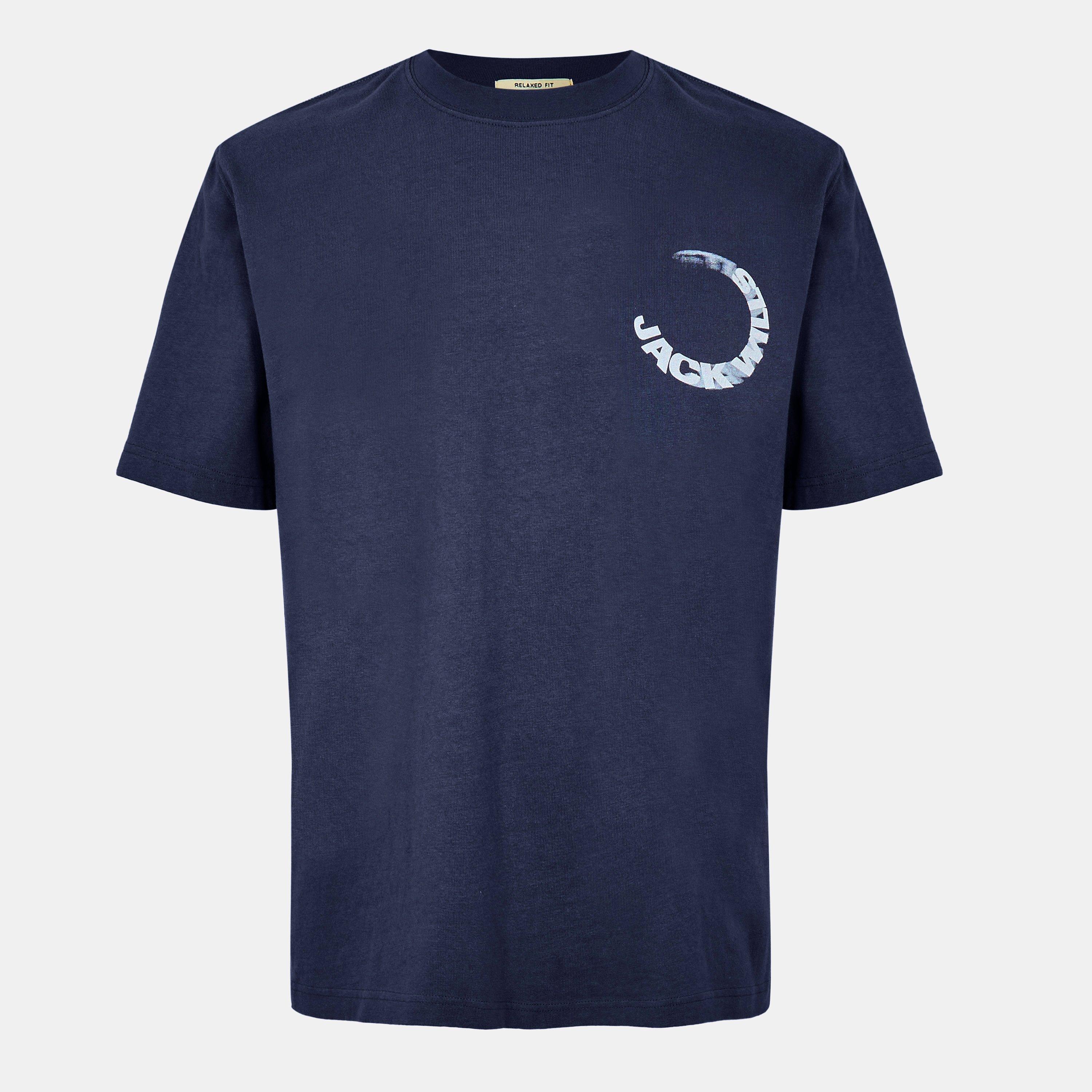 Night Sky - Jack Wills - Men's JW Watercolour Regular Fit T-Shirt - 1