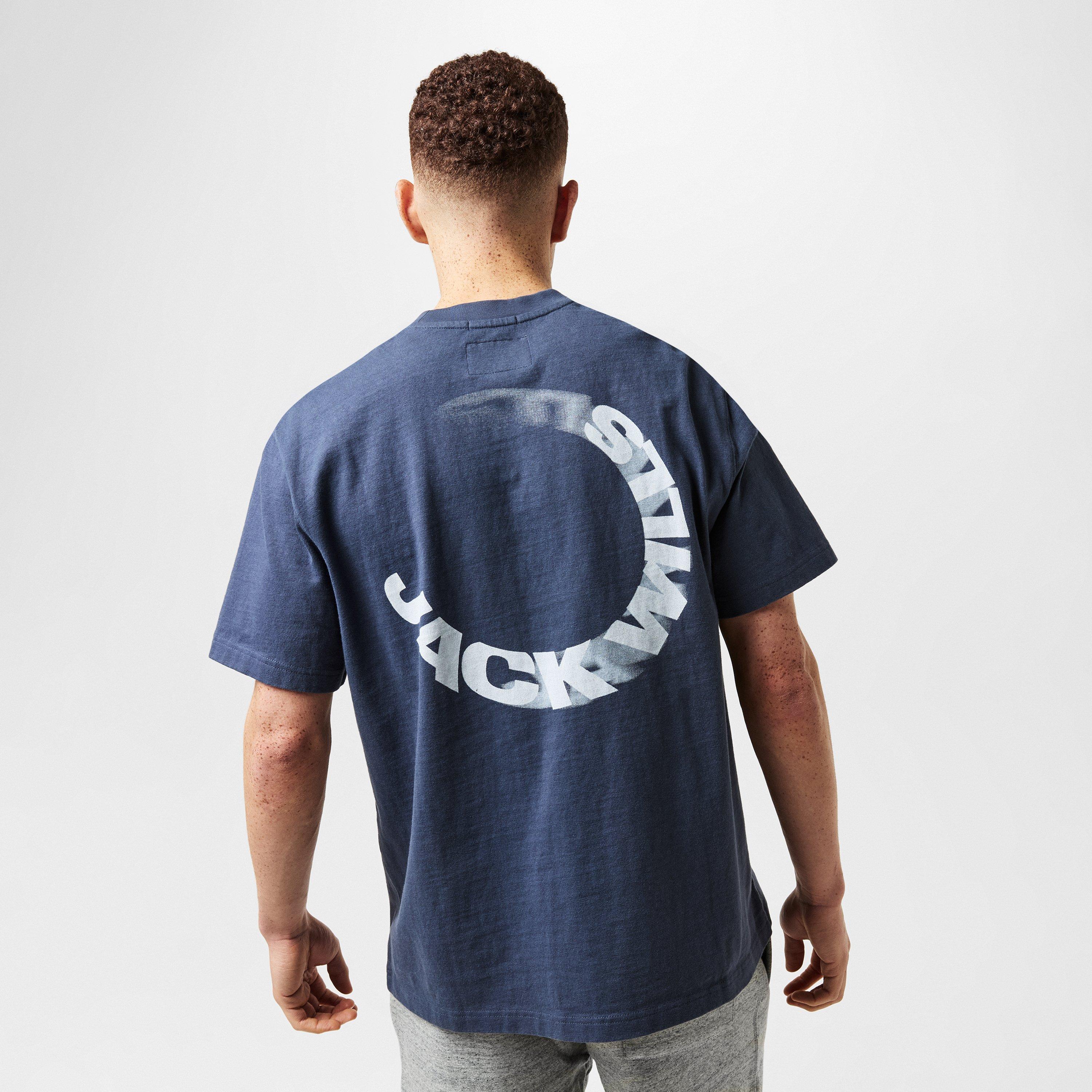 Nachtelijke hemel - Jack Wills - JW Watercolour Regular Fit T-Shirt - 4