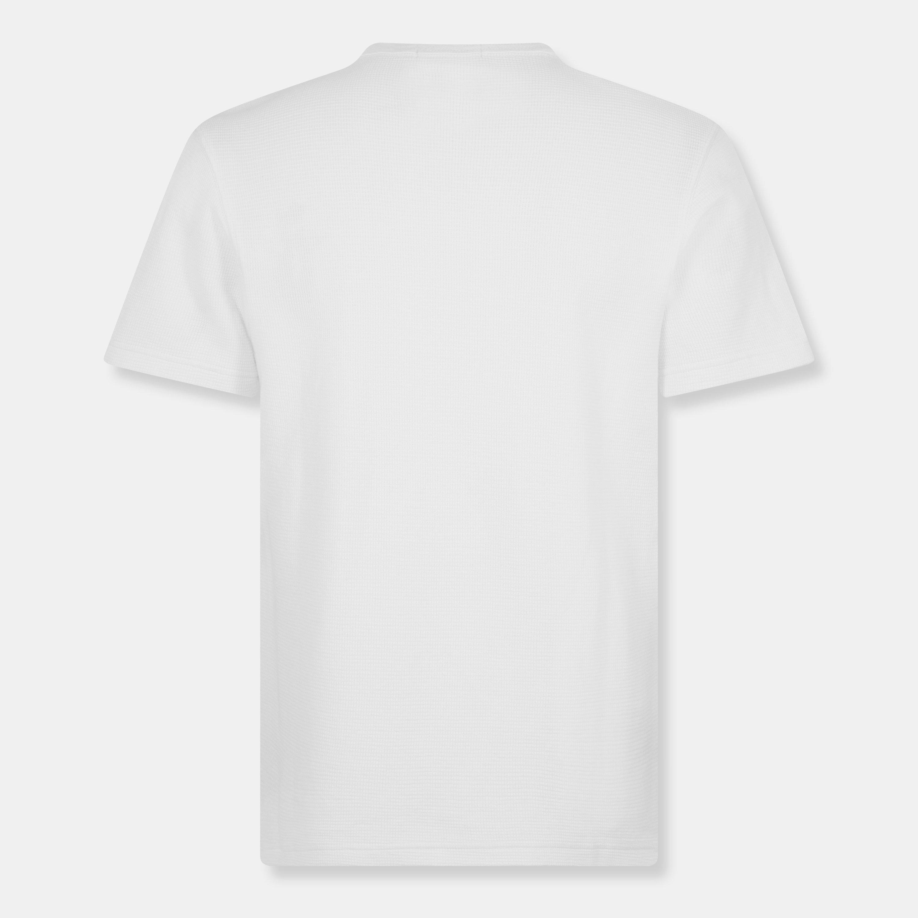 Knochenweiß - Jack Wills - JW Textured Regular Fit T-Shirt - 2