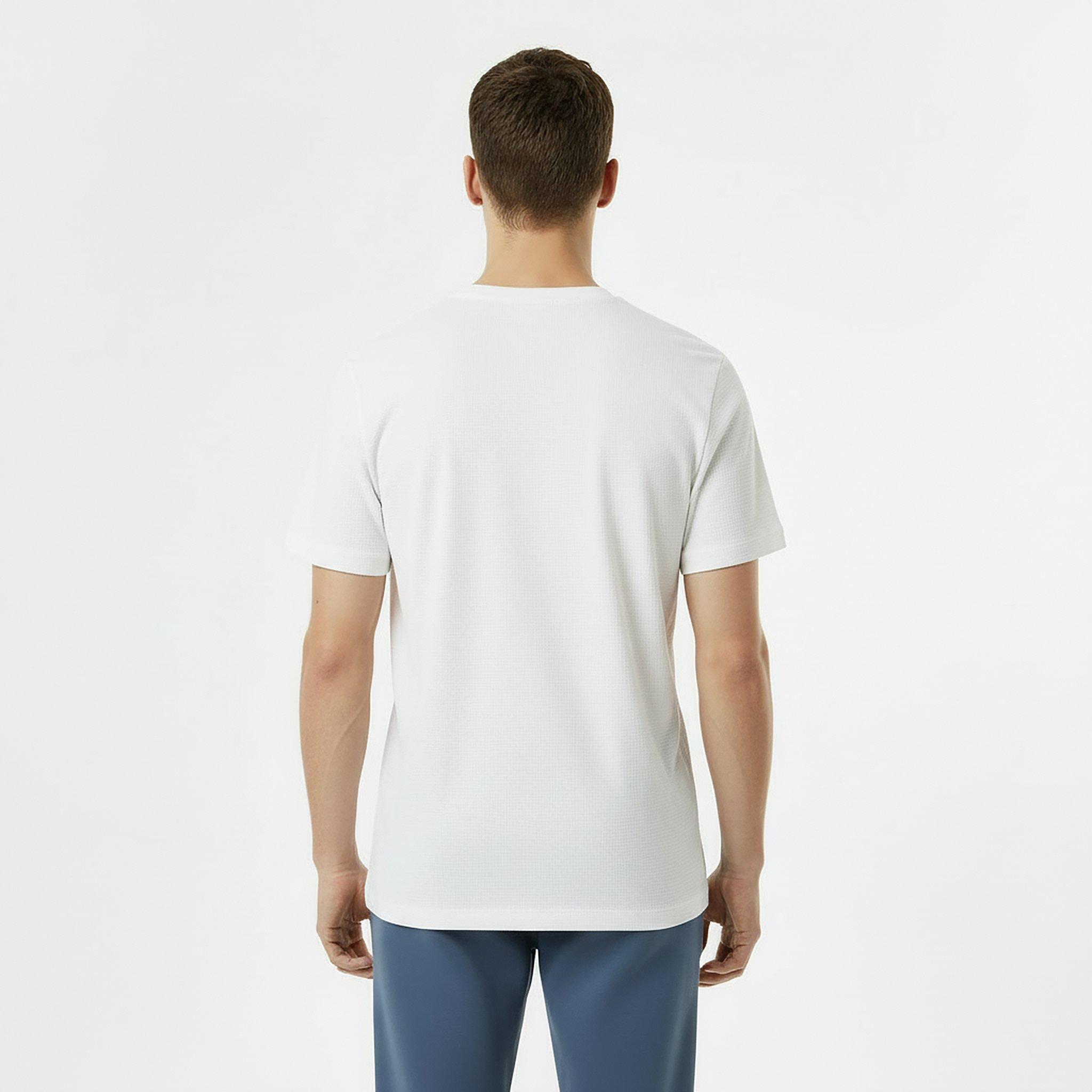 Knochenweiß - Jack Wills - JW Textured Regular Fit T-Shirt - 4