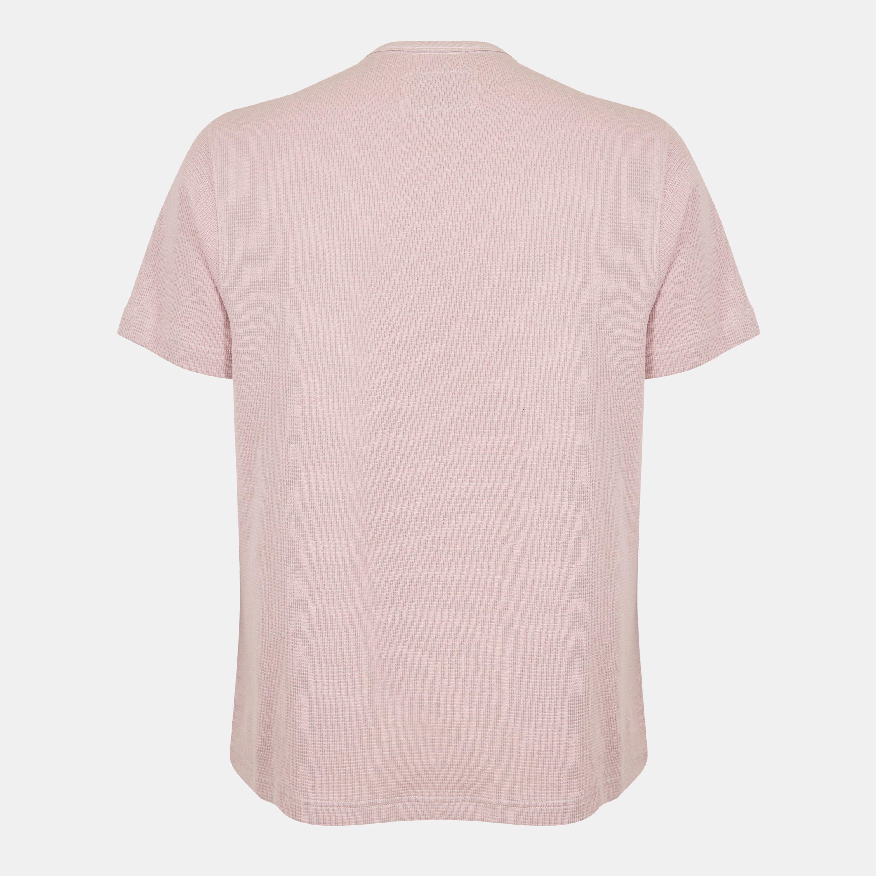 Cool Pink - Jack Wills - Men's JW Textured Regular Fit T-Shirt - 2