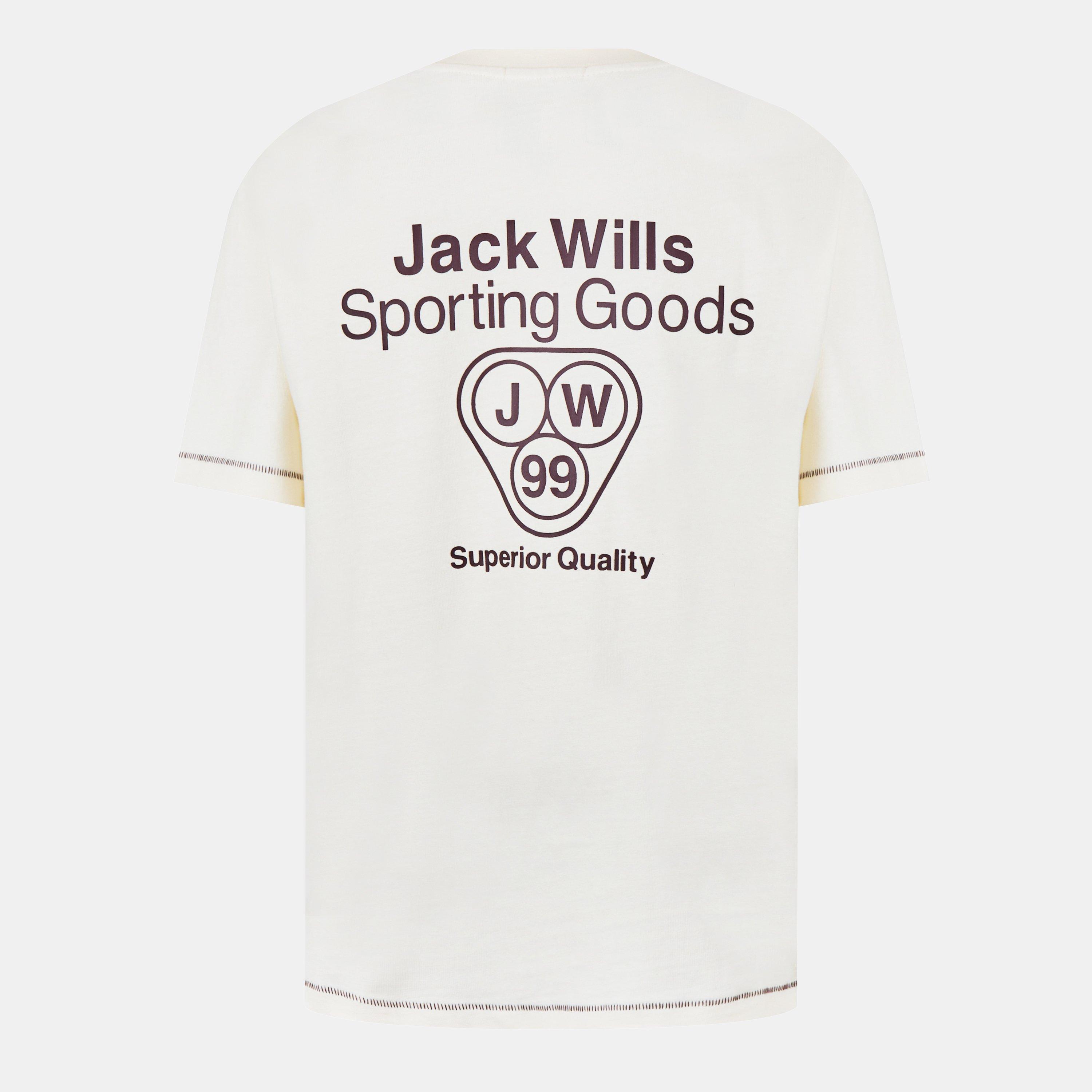 Cream - Jack Wills - Superior Regular Fit T-Shirt - 2