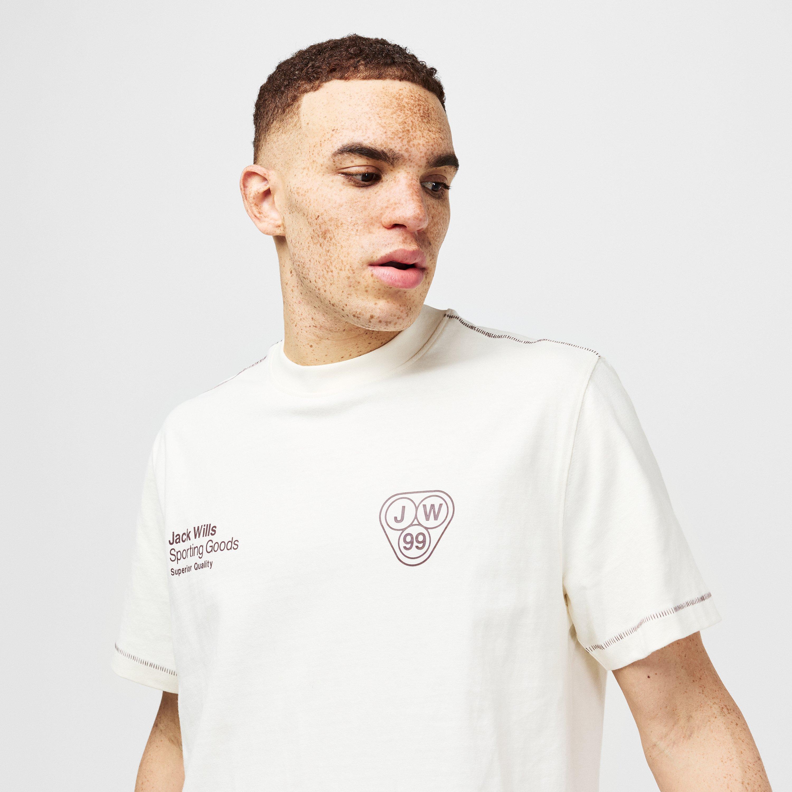 Cream - Jack Wills - Superior Regular Fit T-Shirt - 3